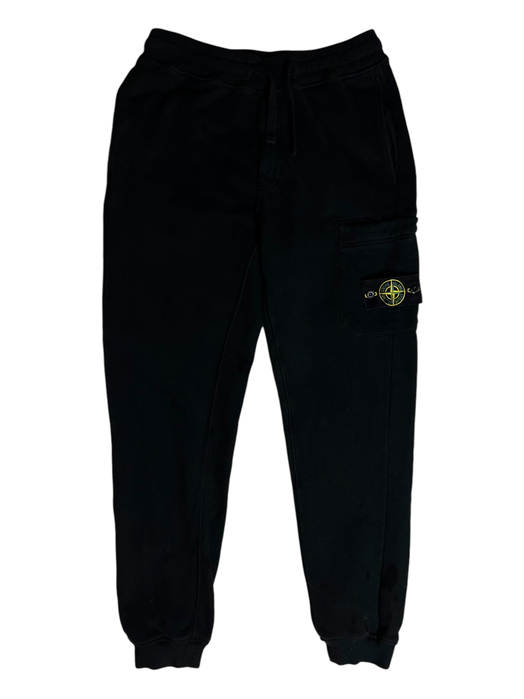 Jogging Stone Island noir taille S - Vue de face