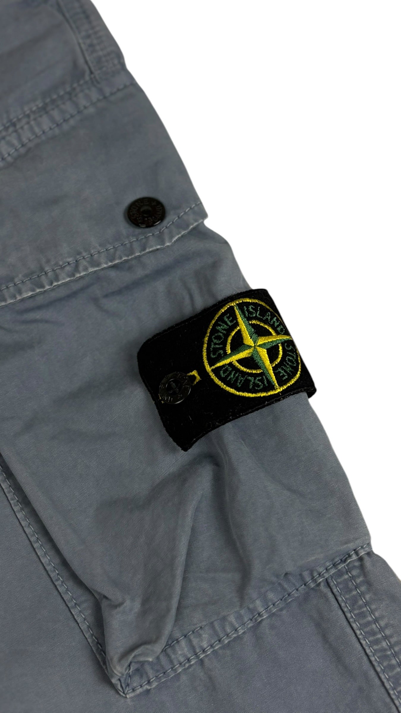 Pantalon Stone Island bleu taille PANTALON W34 - Détail