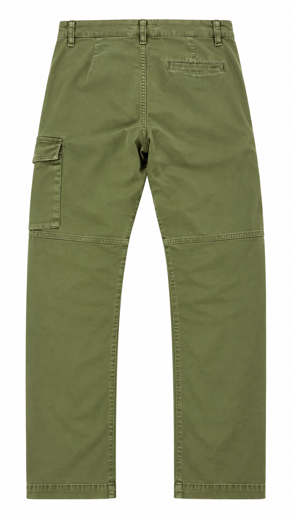 Pantalon Cargo Stone Island Junior kaki taille 12 ans, vue de dos — vue 2