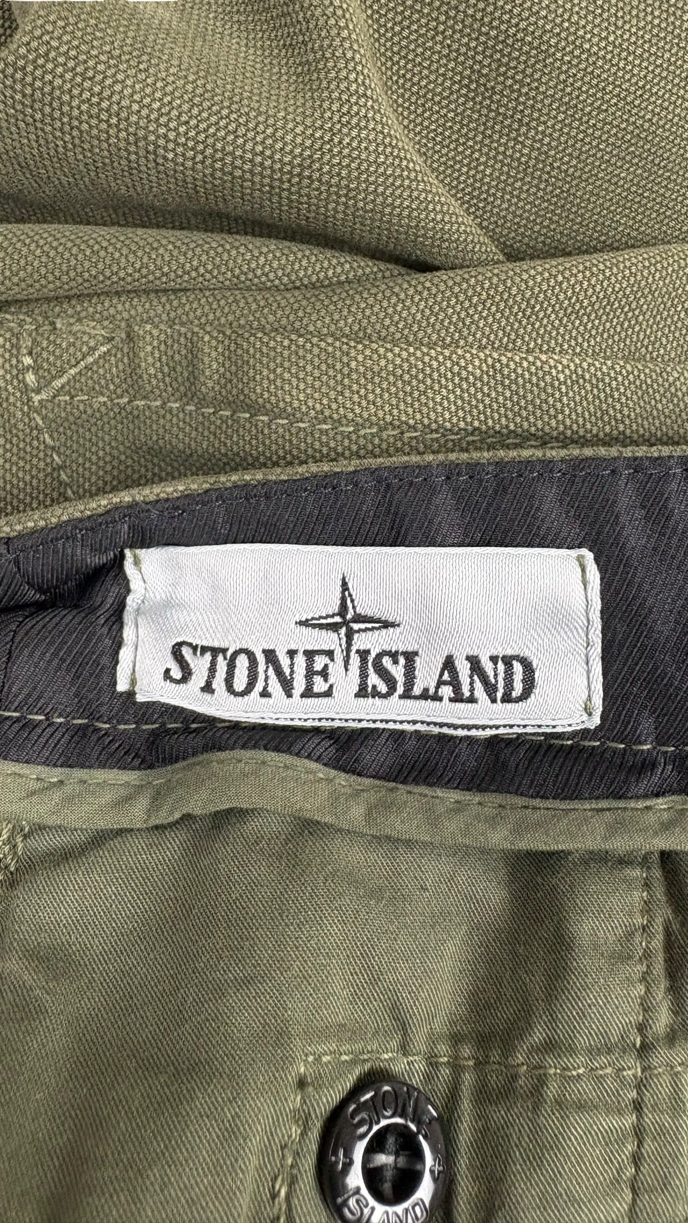 Pantalon Cargo Stone Island kaki taille W32 - vue 4/5