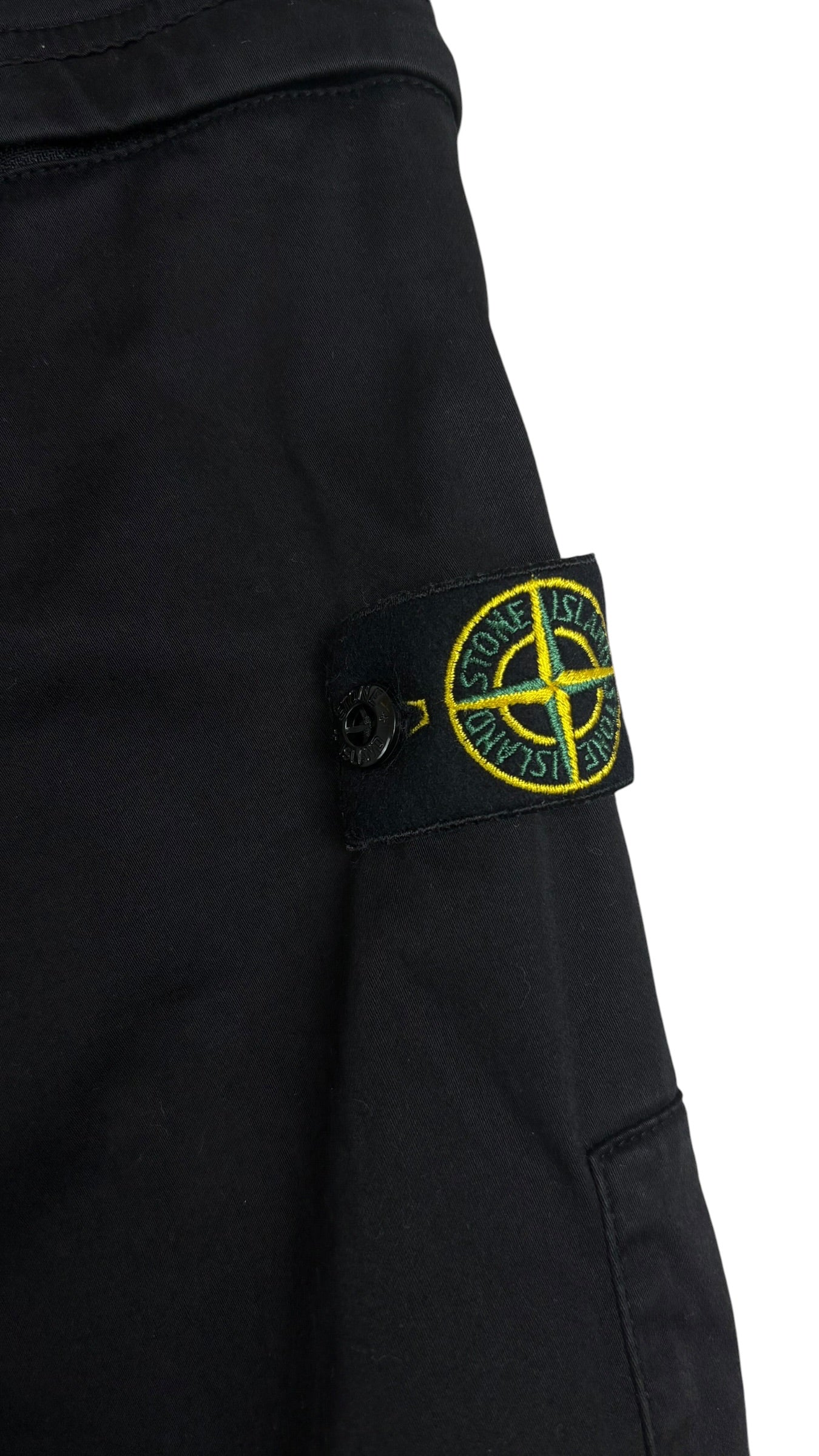 Pantalon Cargo Stone Island noir taille 14 ans - vue 3/5