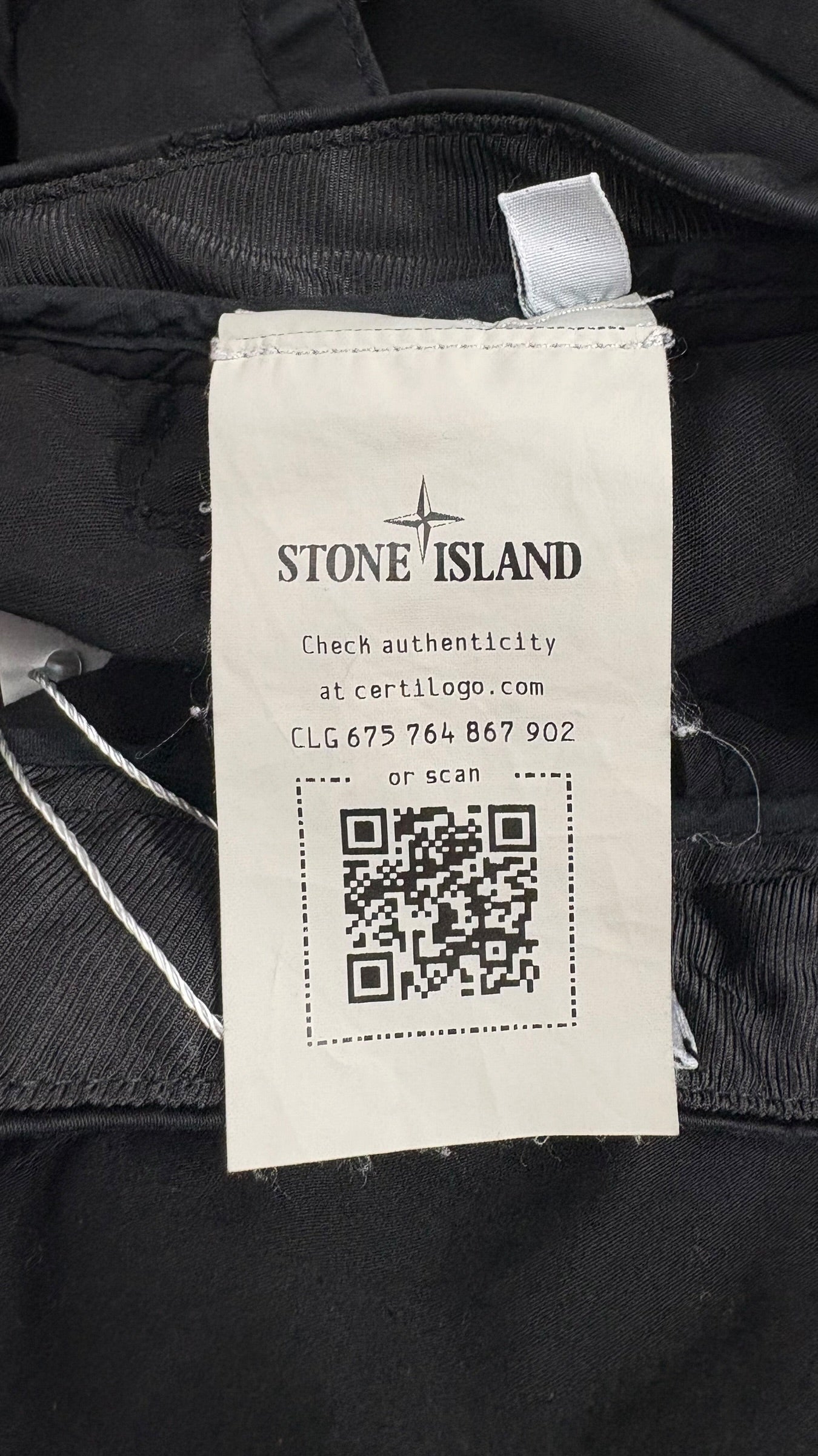 Pantalon Cargo Stone Island noir taille 14 ans - vue 5/5