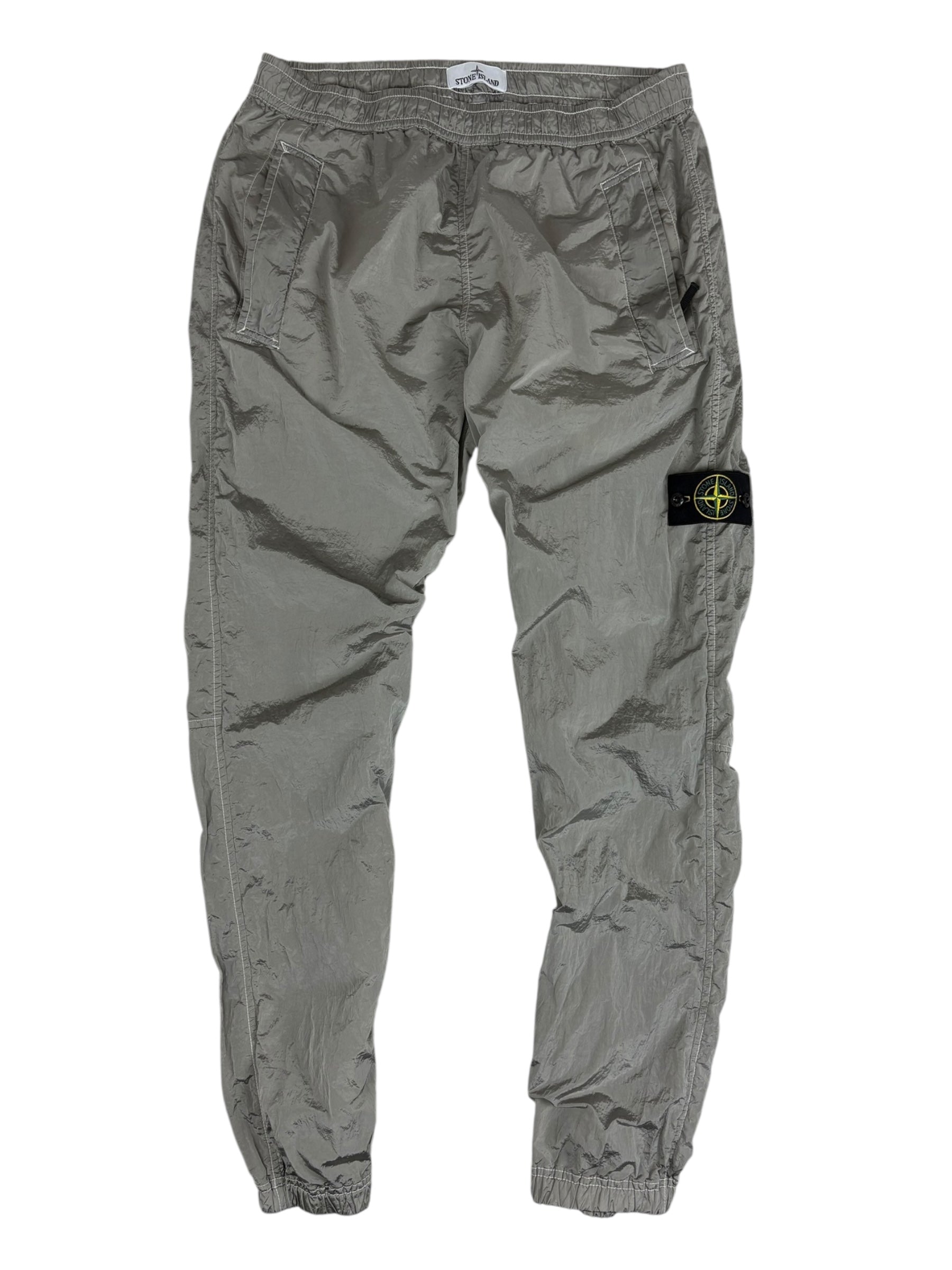 Pantalon Stone Island gris clair taille PANTALON W34 - Vue de face