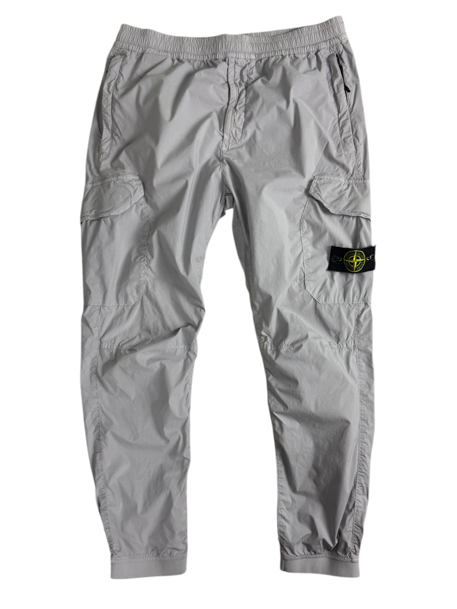 Pantalon Stone Island gris taille PANTALON 34 - Vue de face