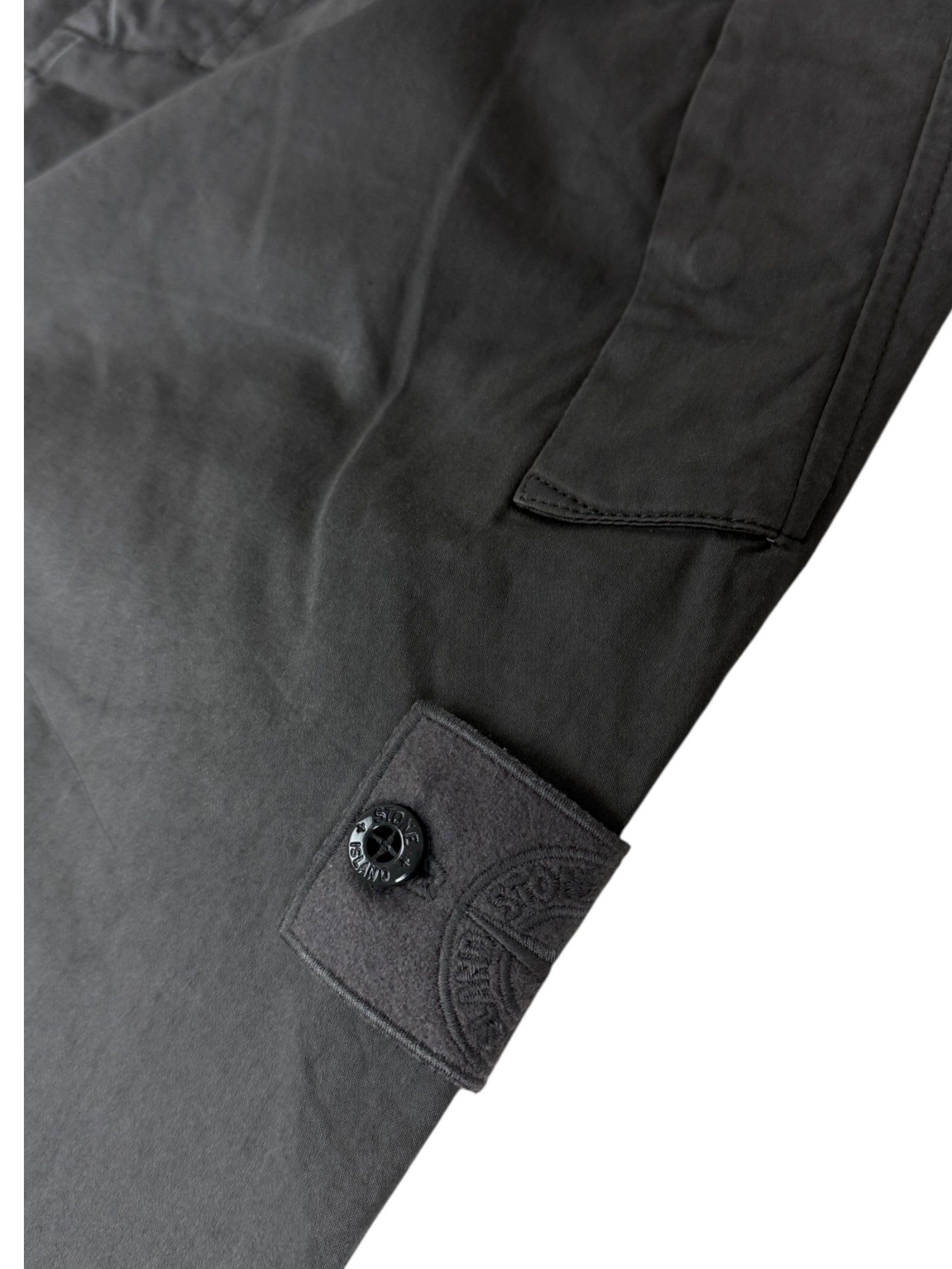 Pantalon Stone Island gris taille PANTALON W28 - Vue de dos