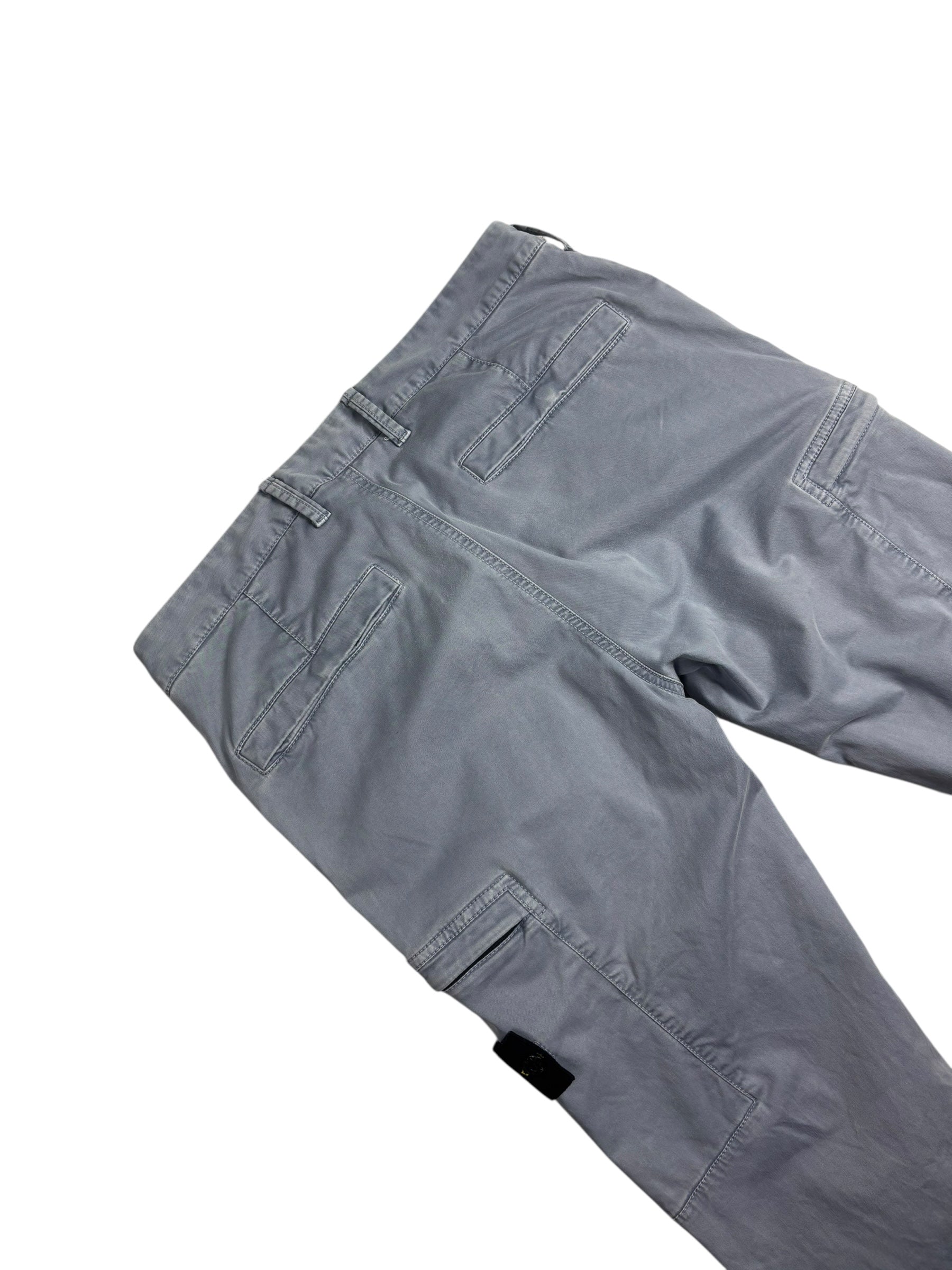 Pantalon Stone Island gris taille PANTALON W31 - Détail