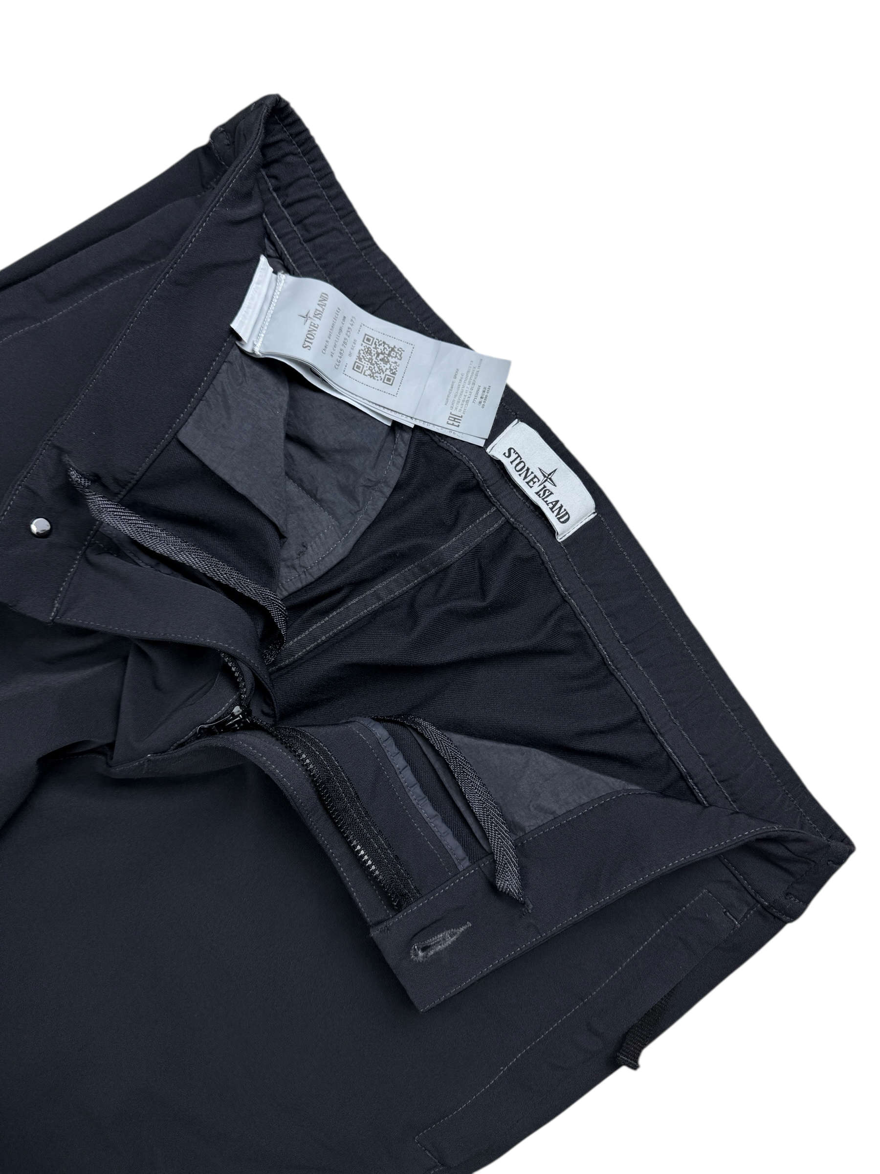 Pantalon Stone Island gris taille PANTALON W32 - Détail