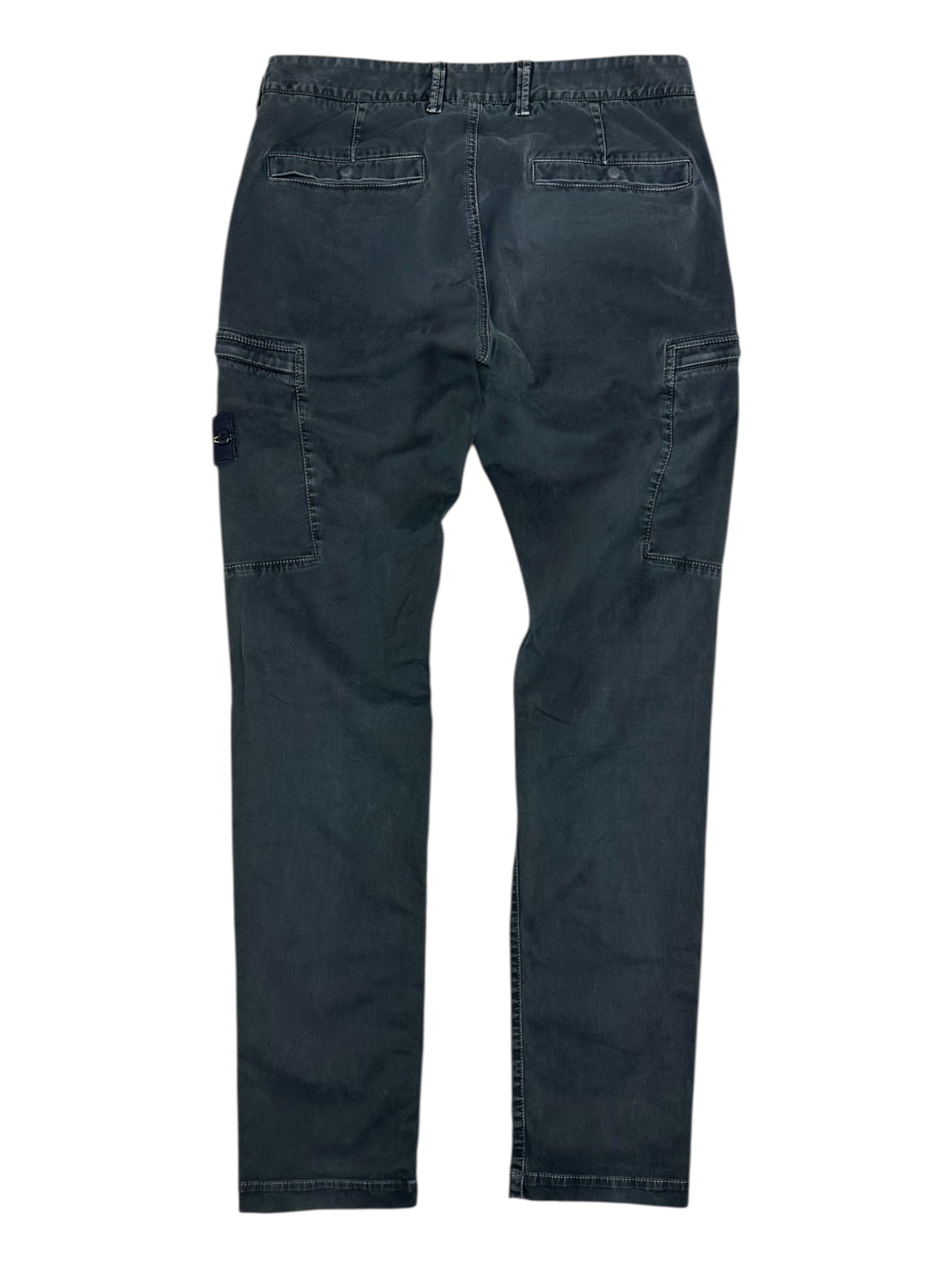 Pantalon Stone Island gris taille PANTALON W32 - Vue de dos
