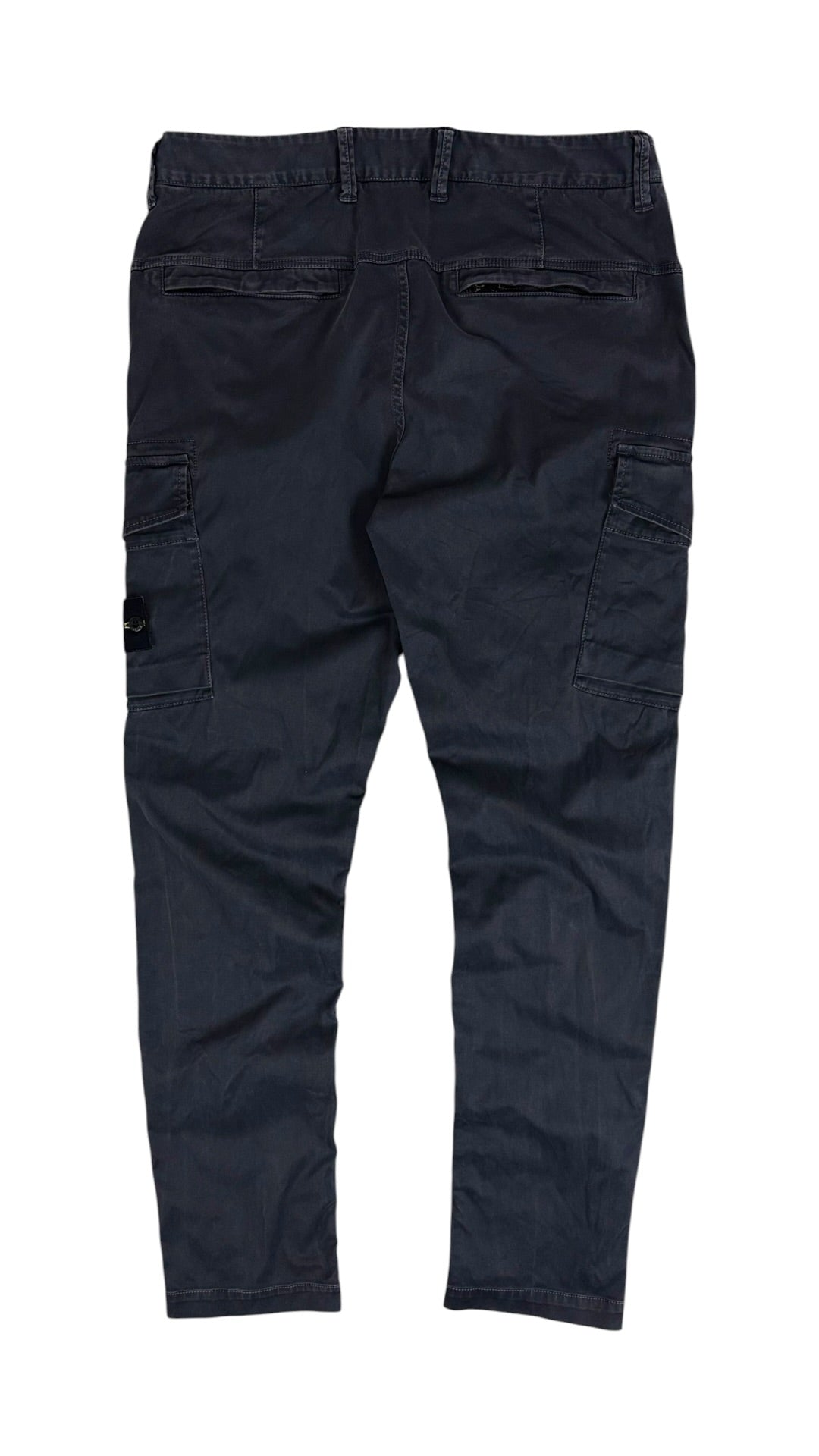 Pantalon Stone Island gris taille W33 - Vue de dos