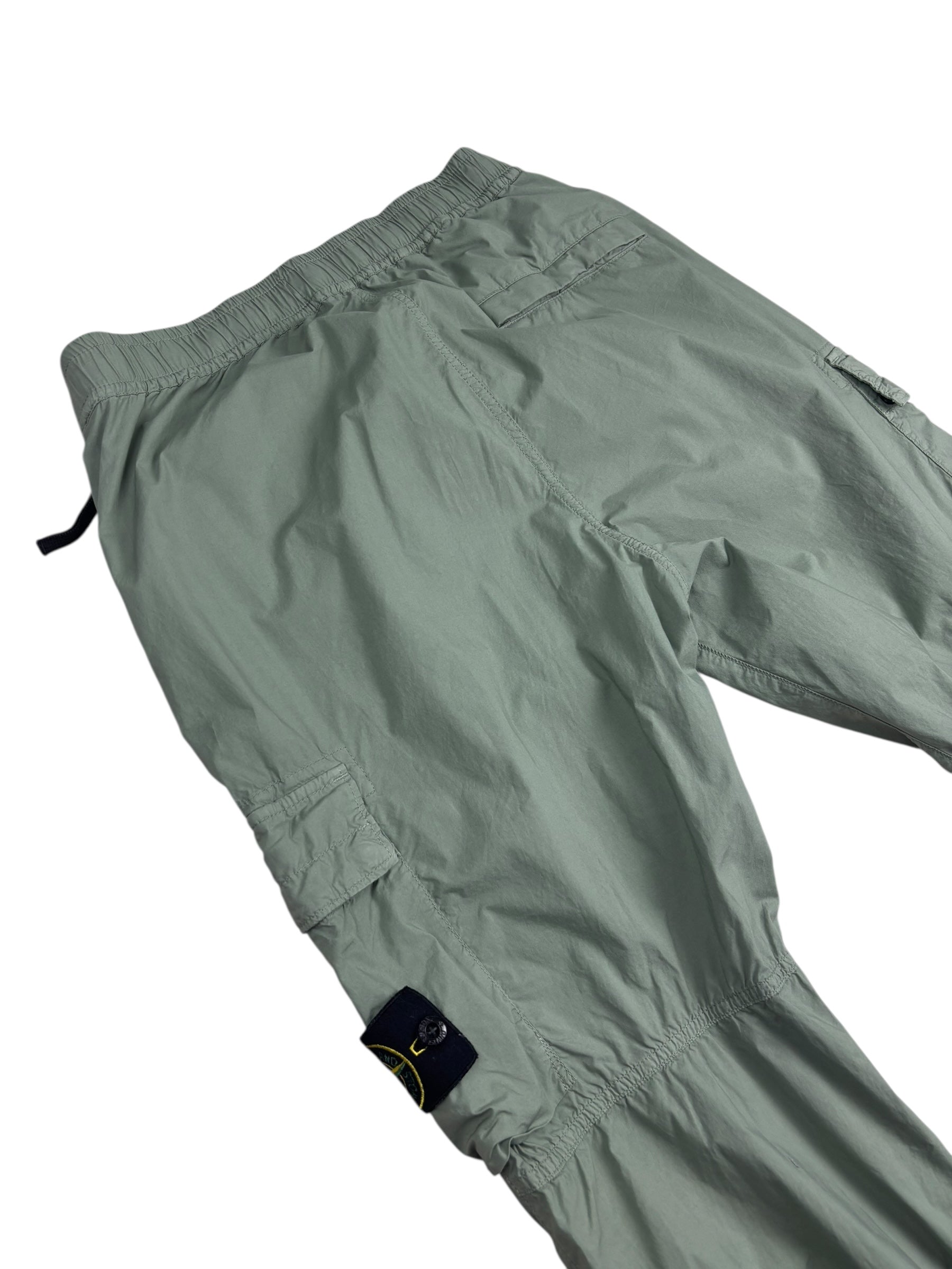 Pantalon Stone Island kaki taille PANTALON W29 - Détail