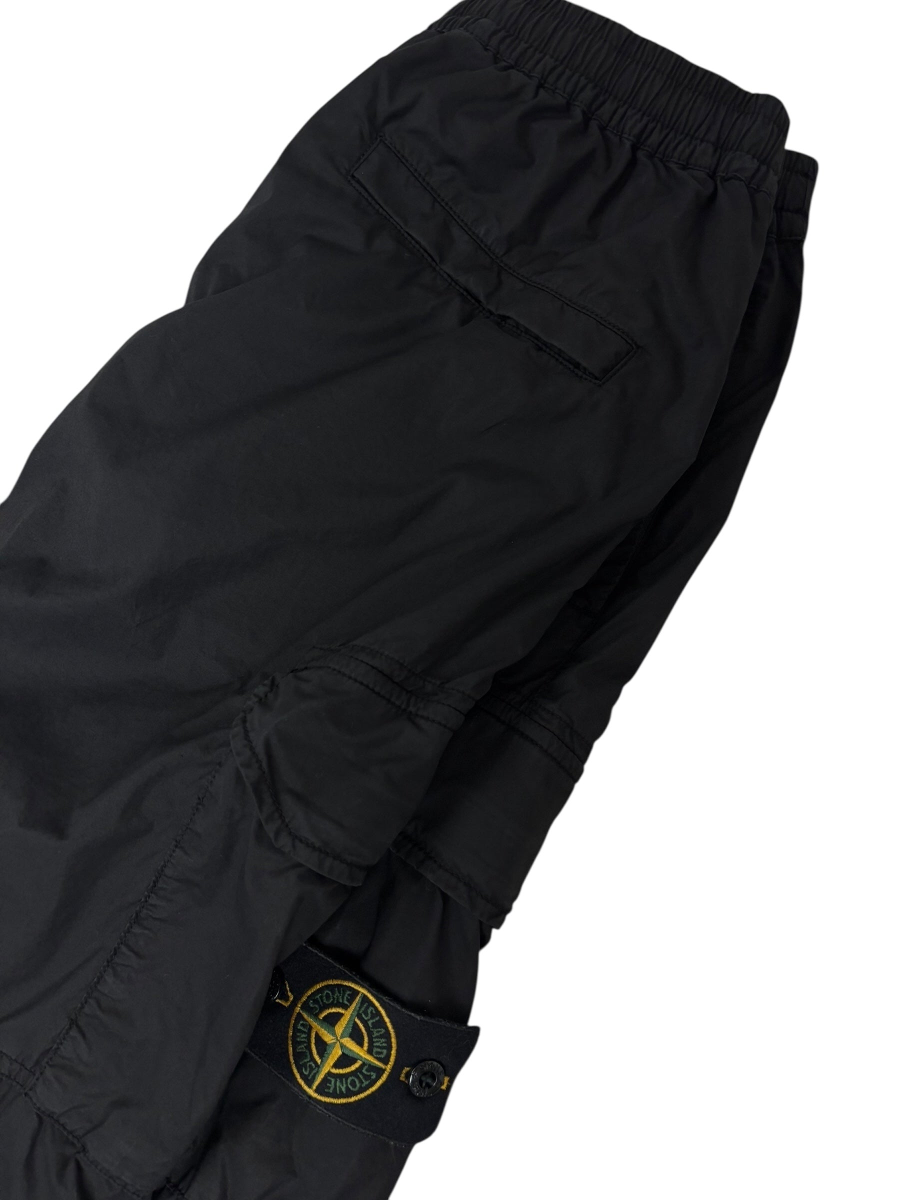 Pantalon Stone Island noir taille PANTALON W29 - Logo et étiquette
