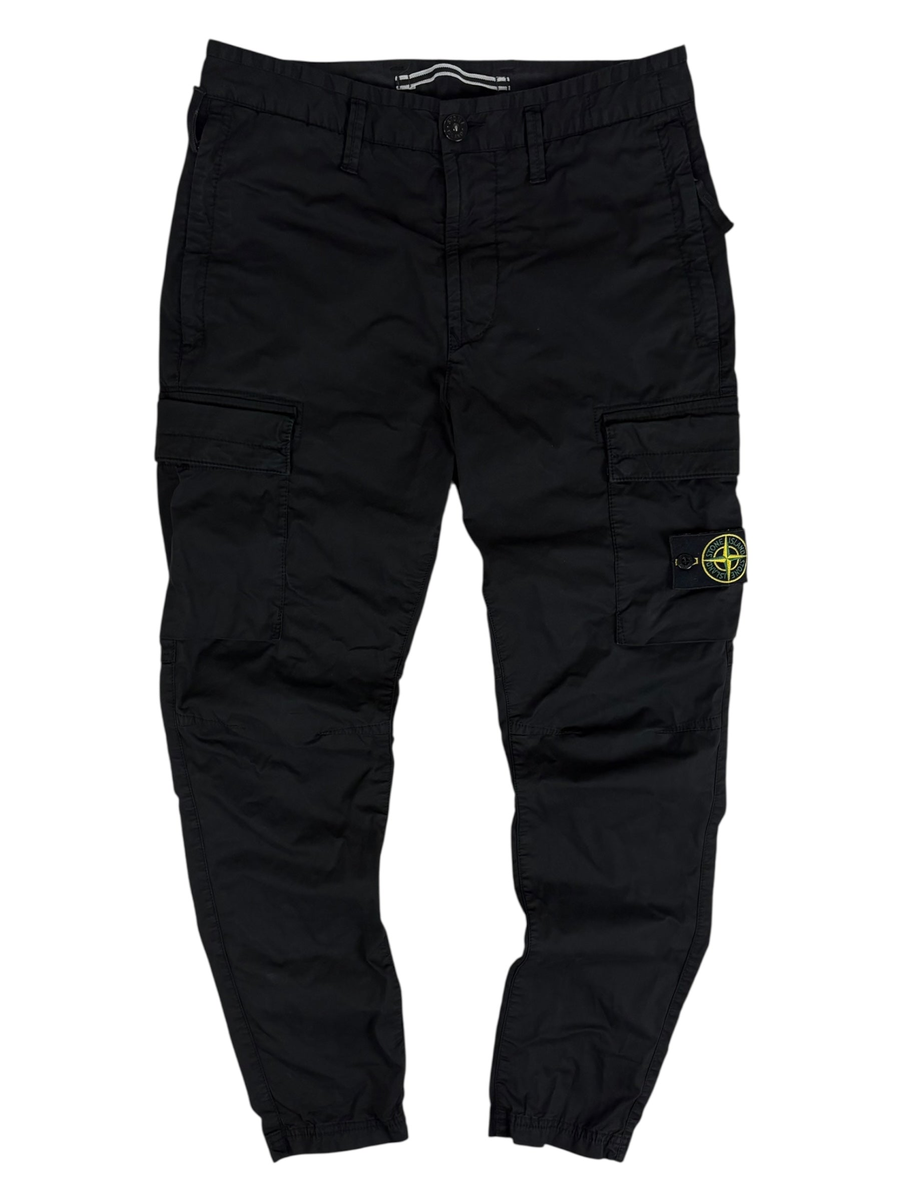 Pantalon Stone Island noir taille PANTALON W29 - Vue de face