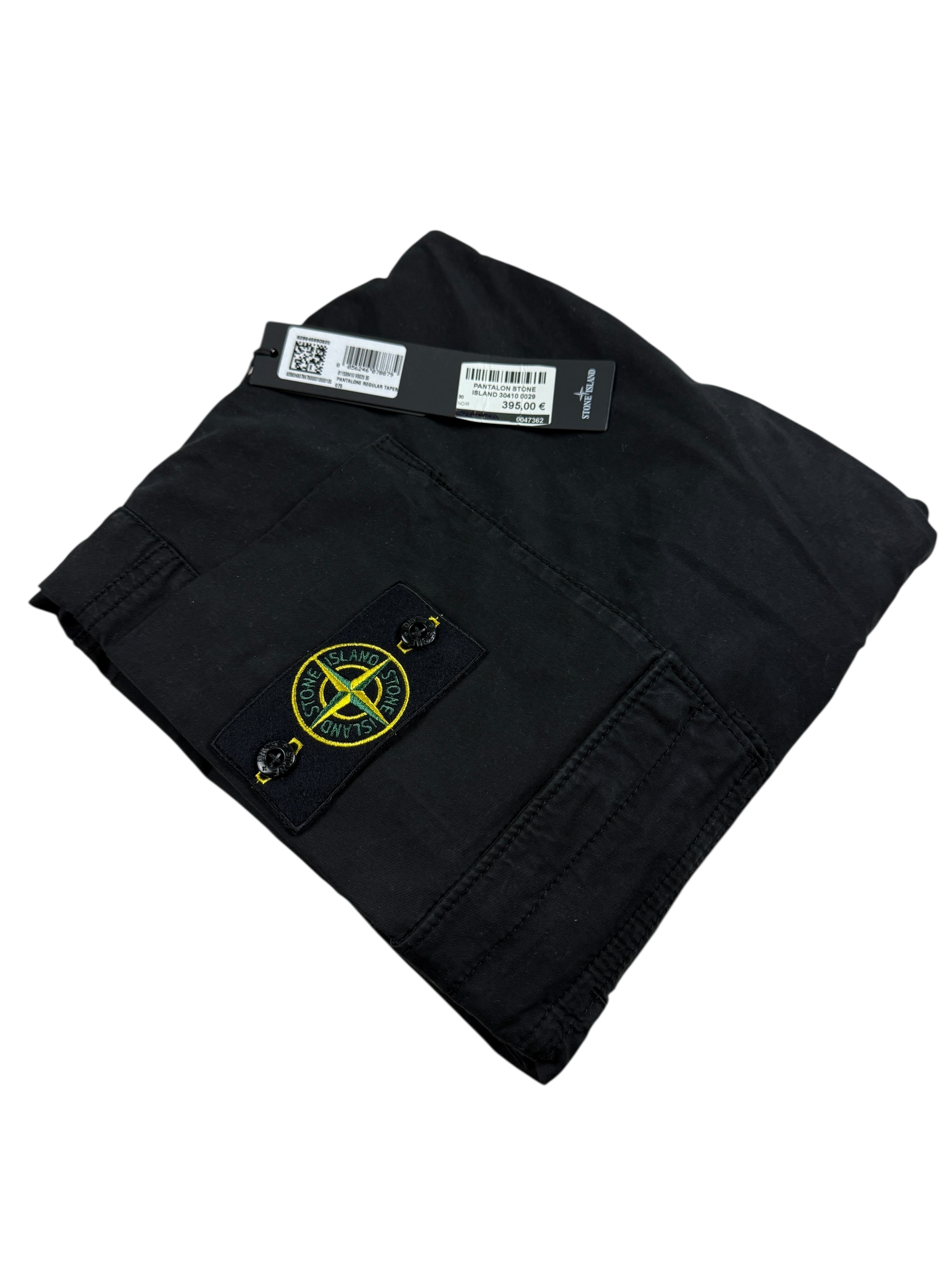 Pantalon Stone Island noir taille PANTALON W30 - Détail