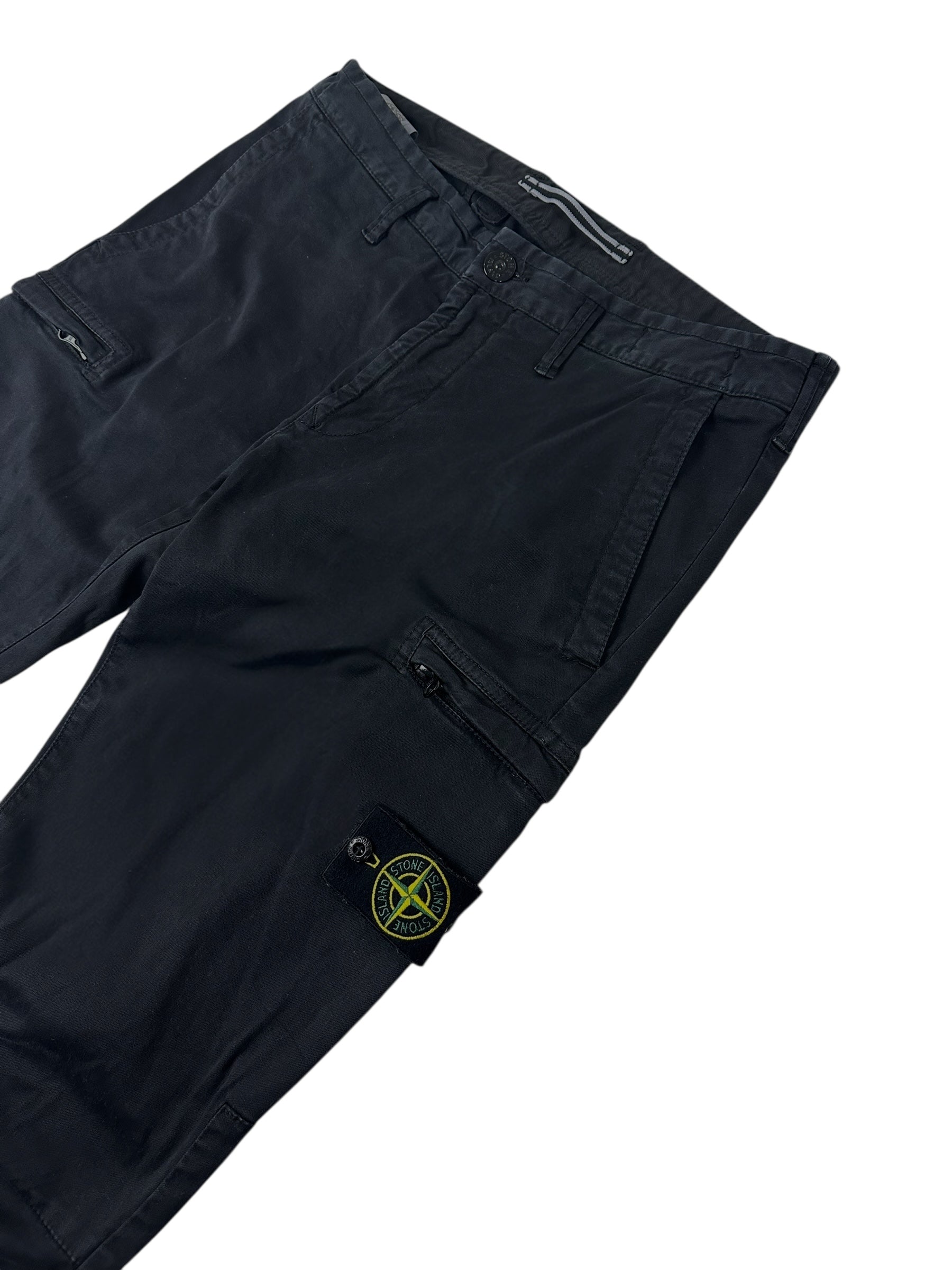 Pantalon Stone Island noir taille PANTALON W32 - Vue de dos