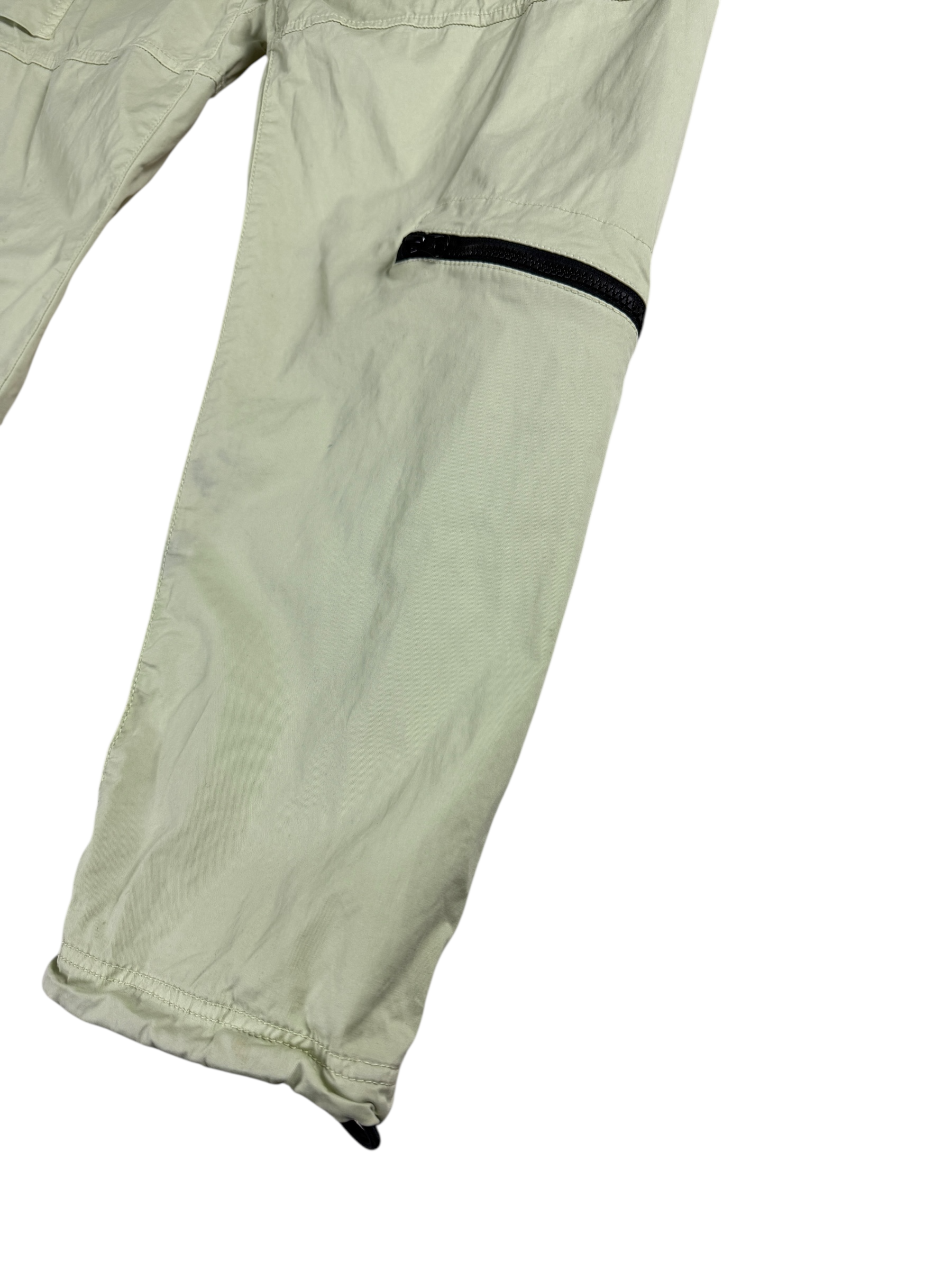 Pantalon Stone Island vert taille PANTALON W36 - Logo et étiquette