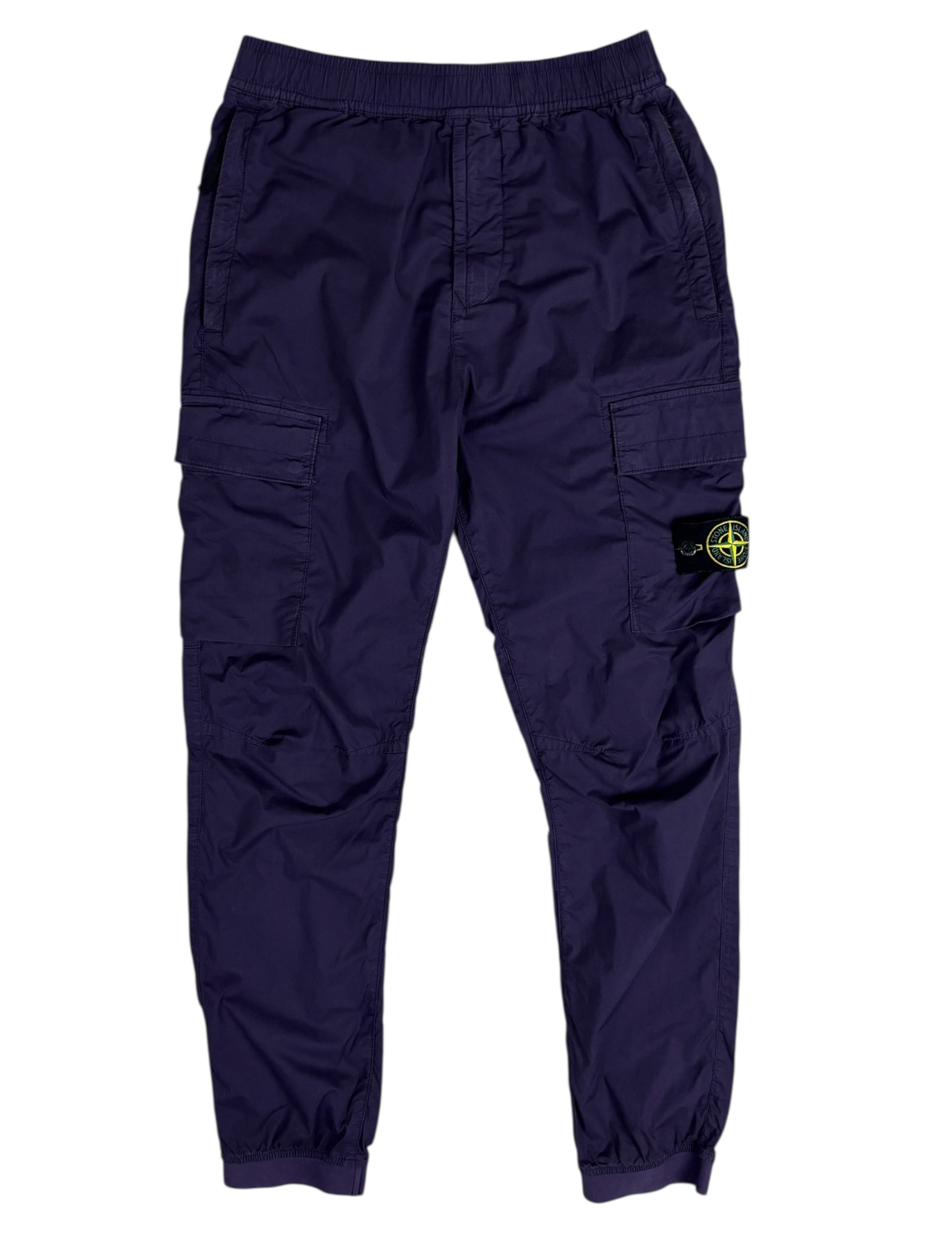 Pantalon Stone Island violet taille PANTALON W29 - Vue de face