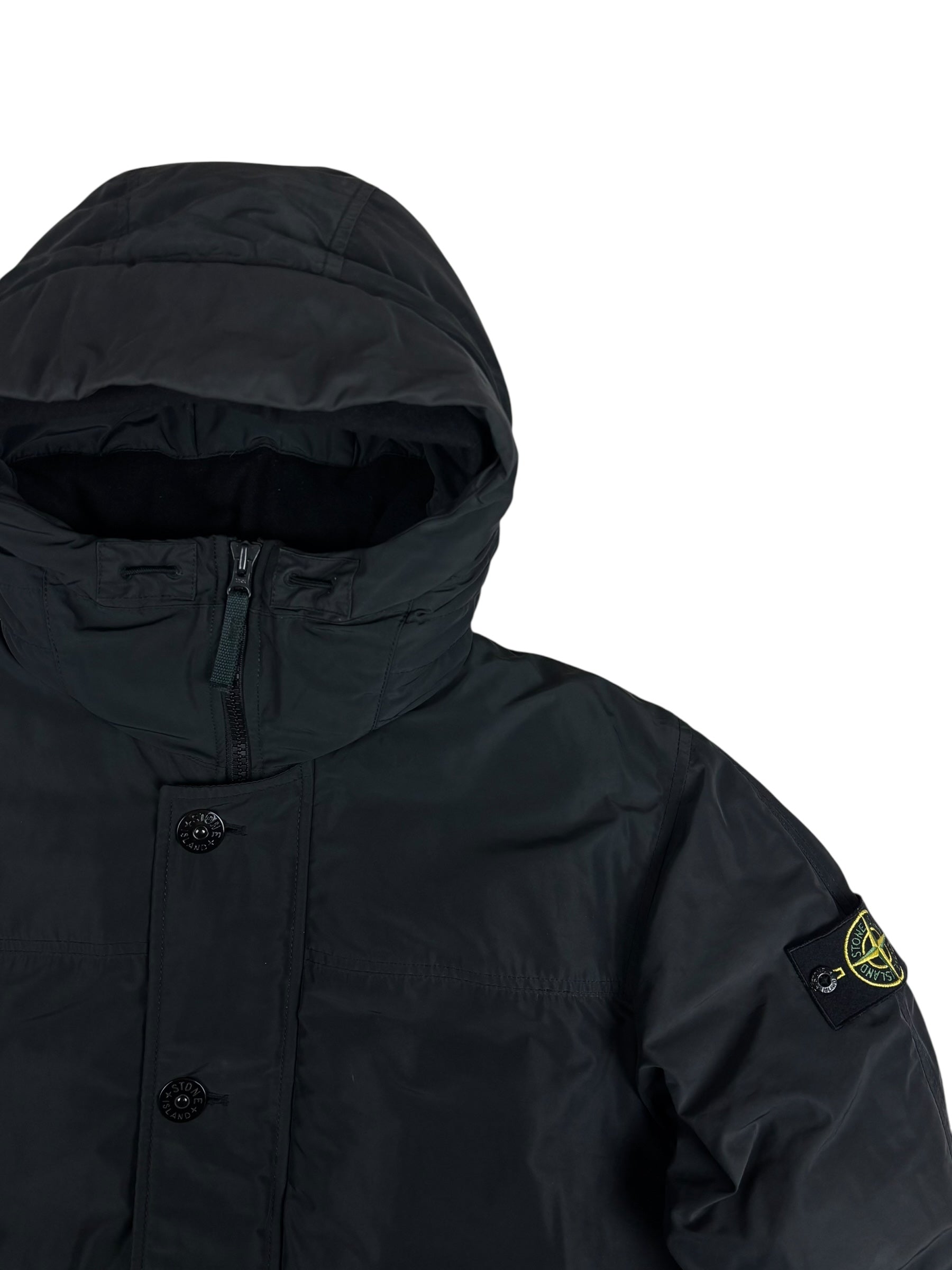 Parka Stone Island noir taille L - Vue de dos