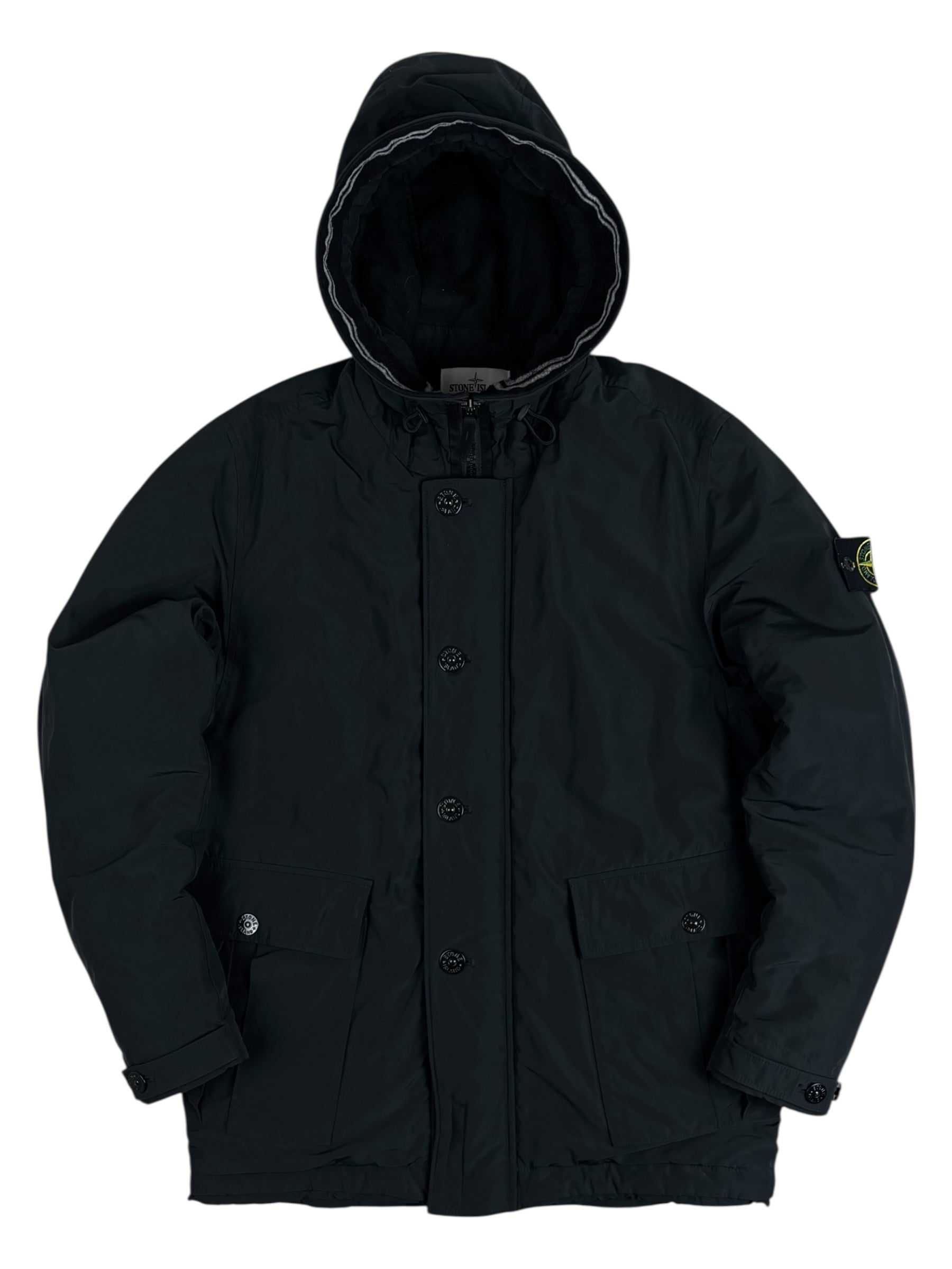 Parka Stone Island noir taille M - Vue de face
