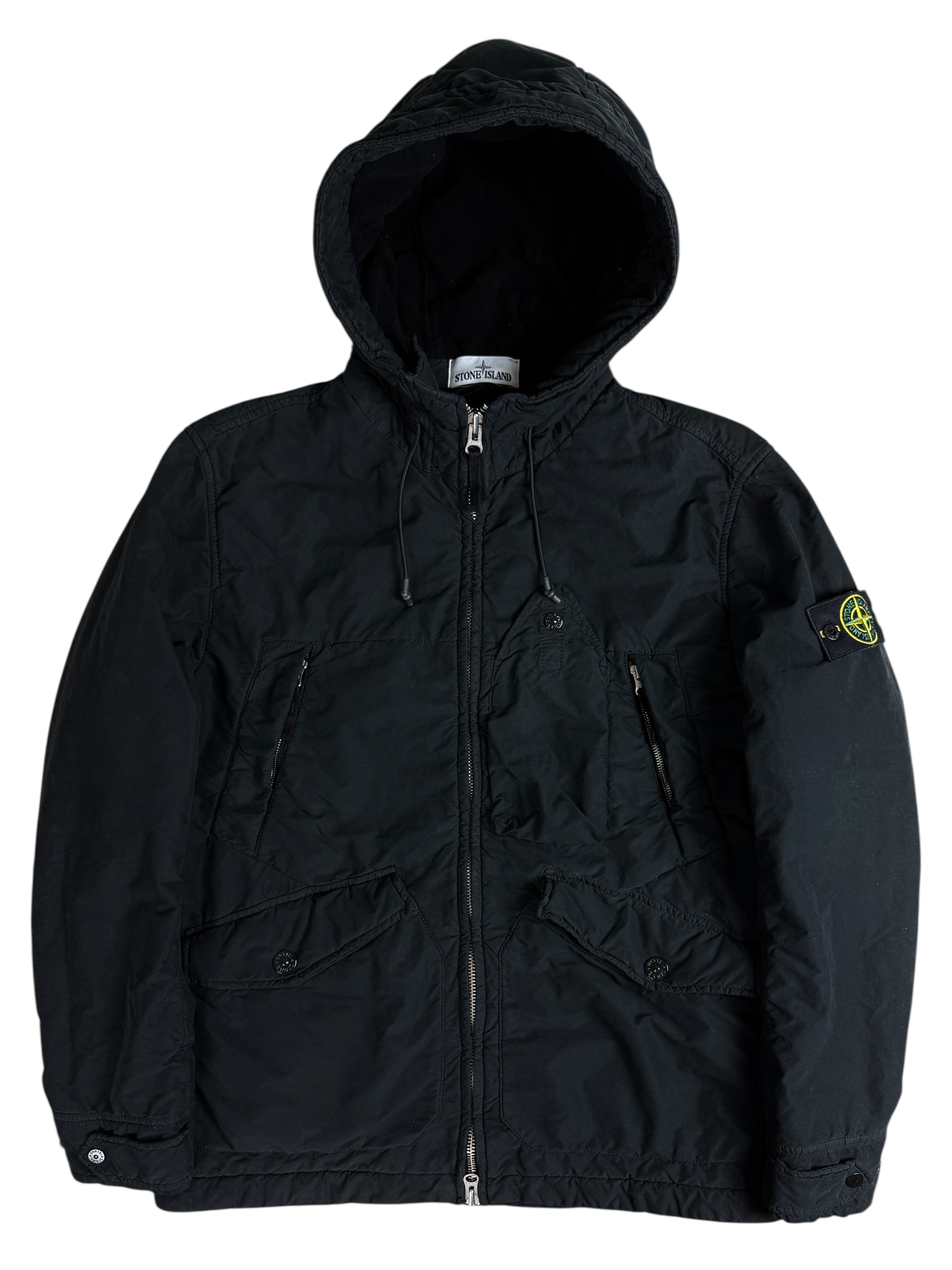 Parka Stone Island noir taille XL - Vue de face