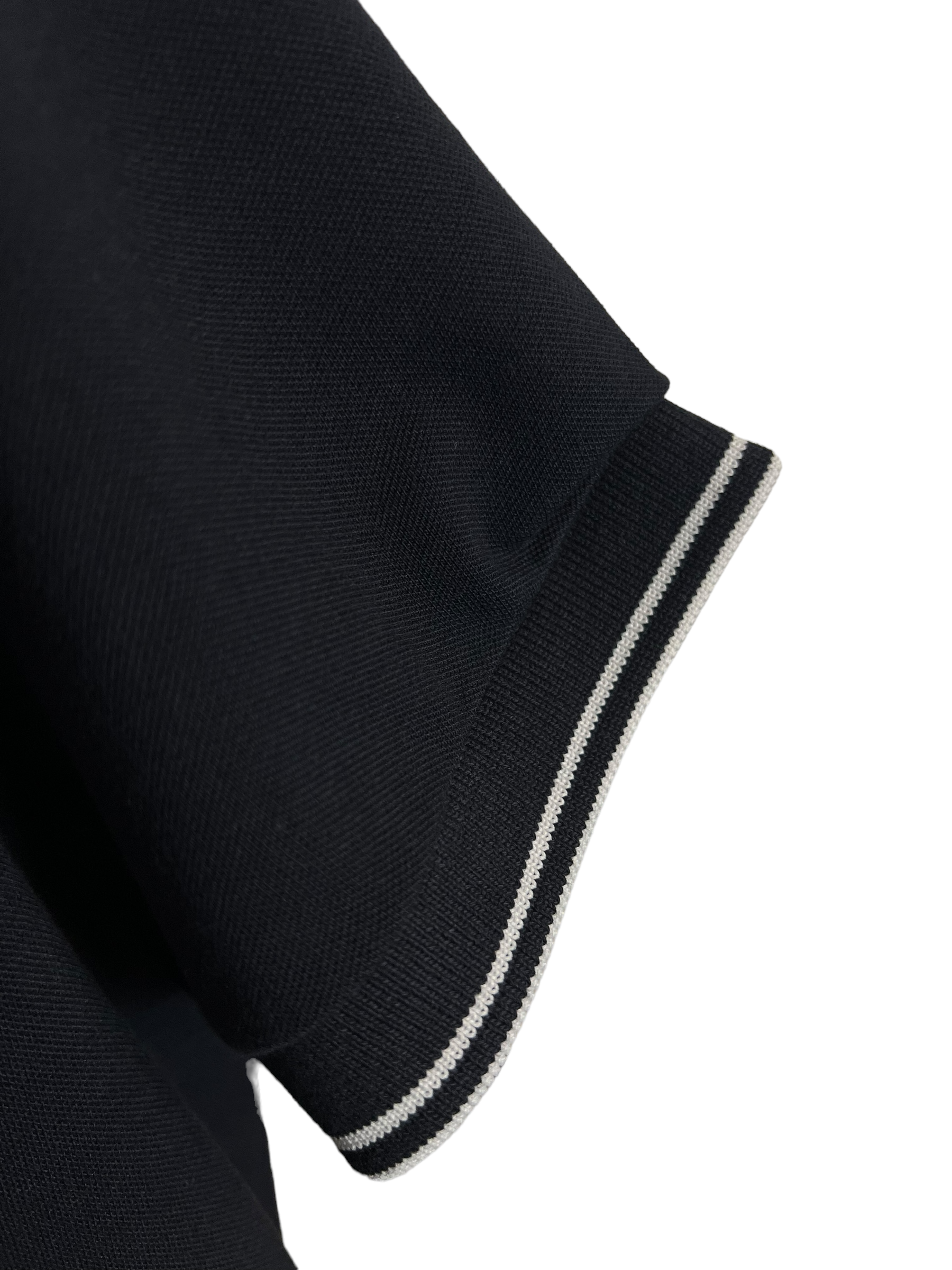 Polo Stone Island bleu marine taille M - Détail