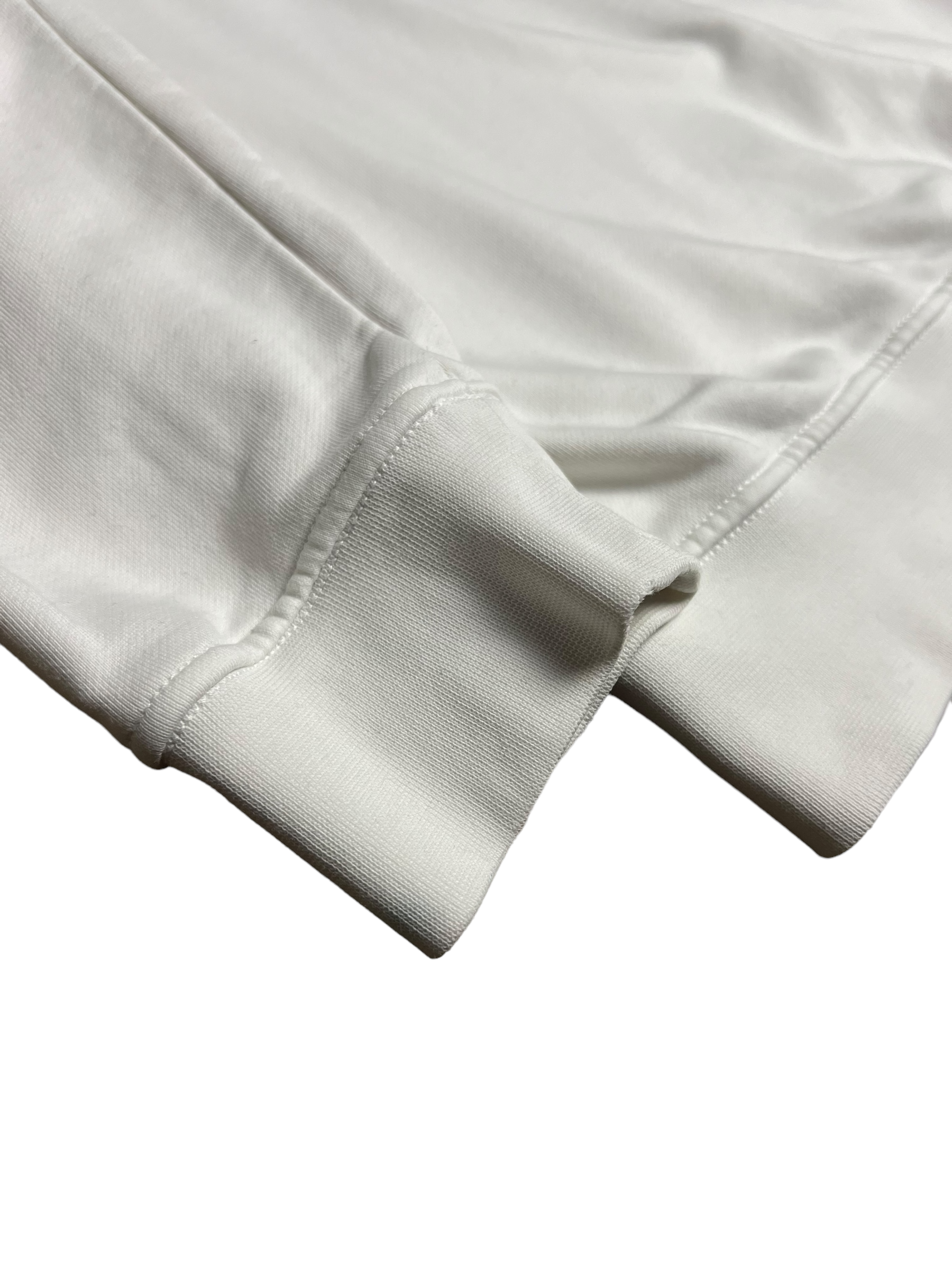 Pull Stone Island blanc taille XL - Logo et étiquette