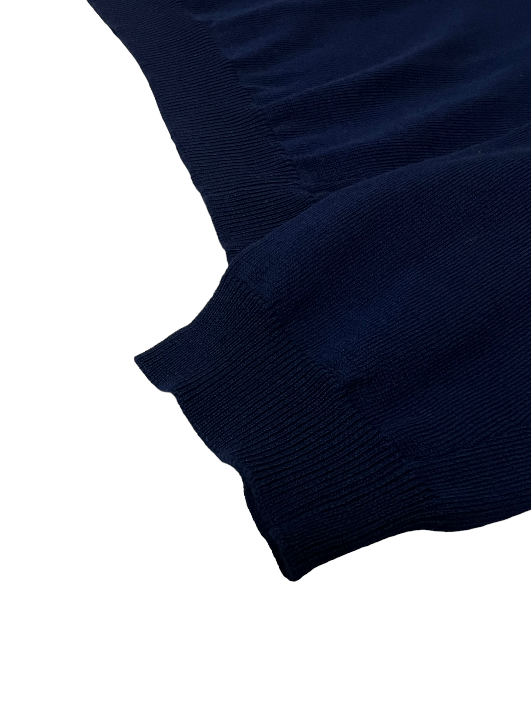 Pull Stone Island bleu marine taille L - Logo et étiquette