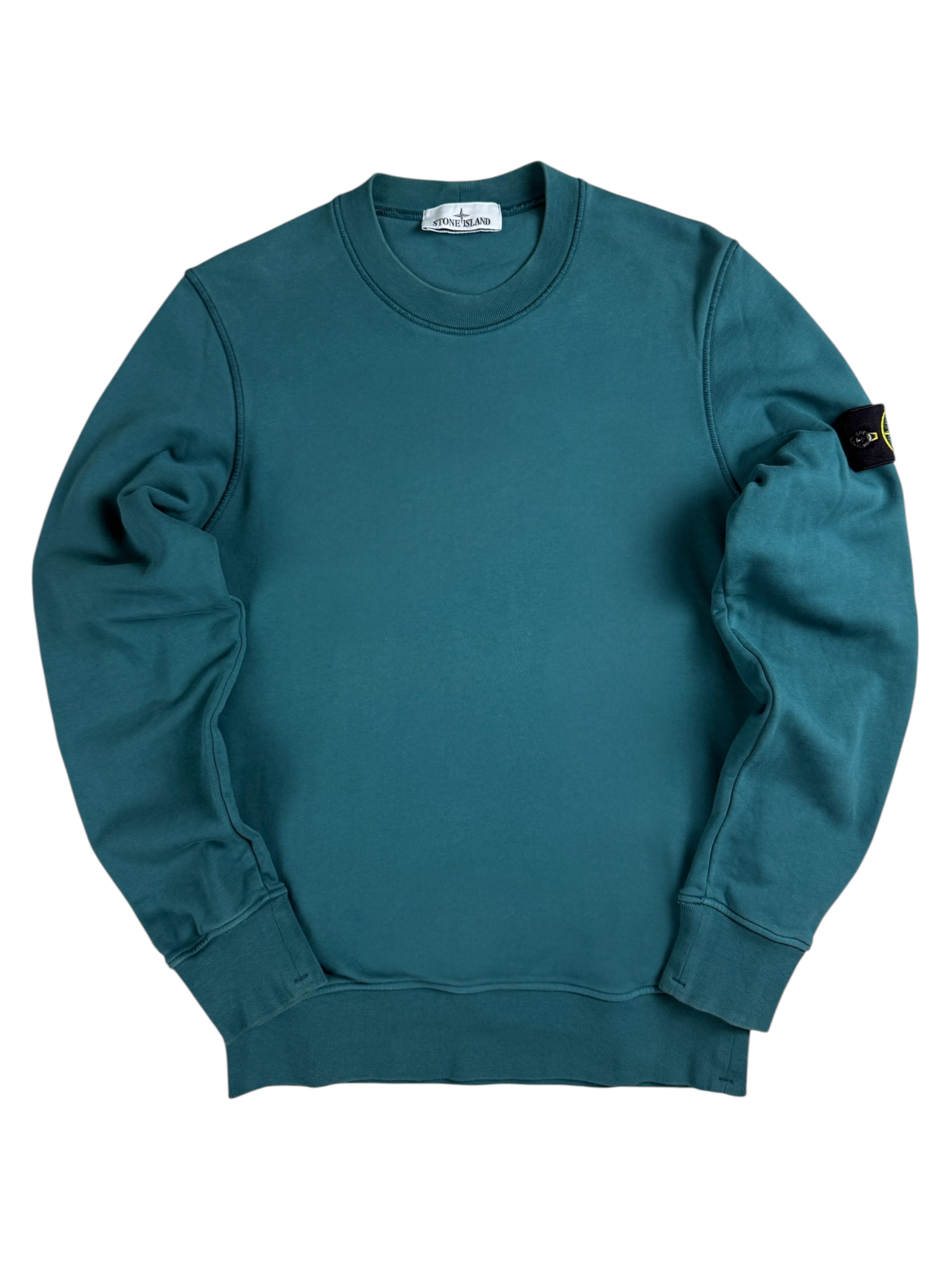 Pull Stone Island bleu taille S - Vue de face
