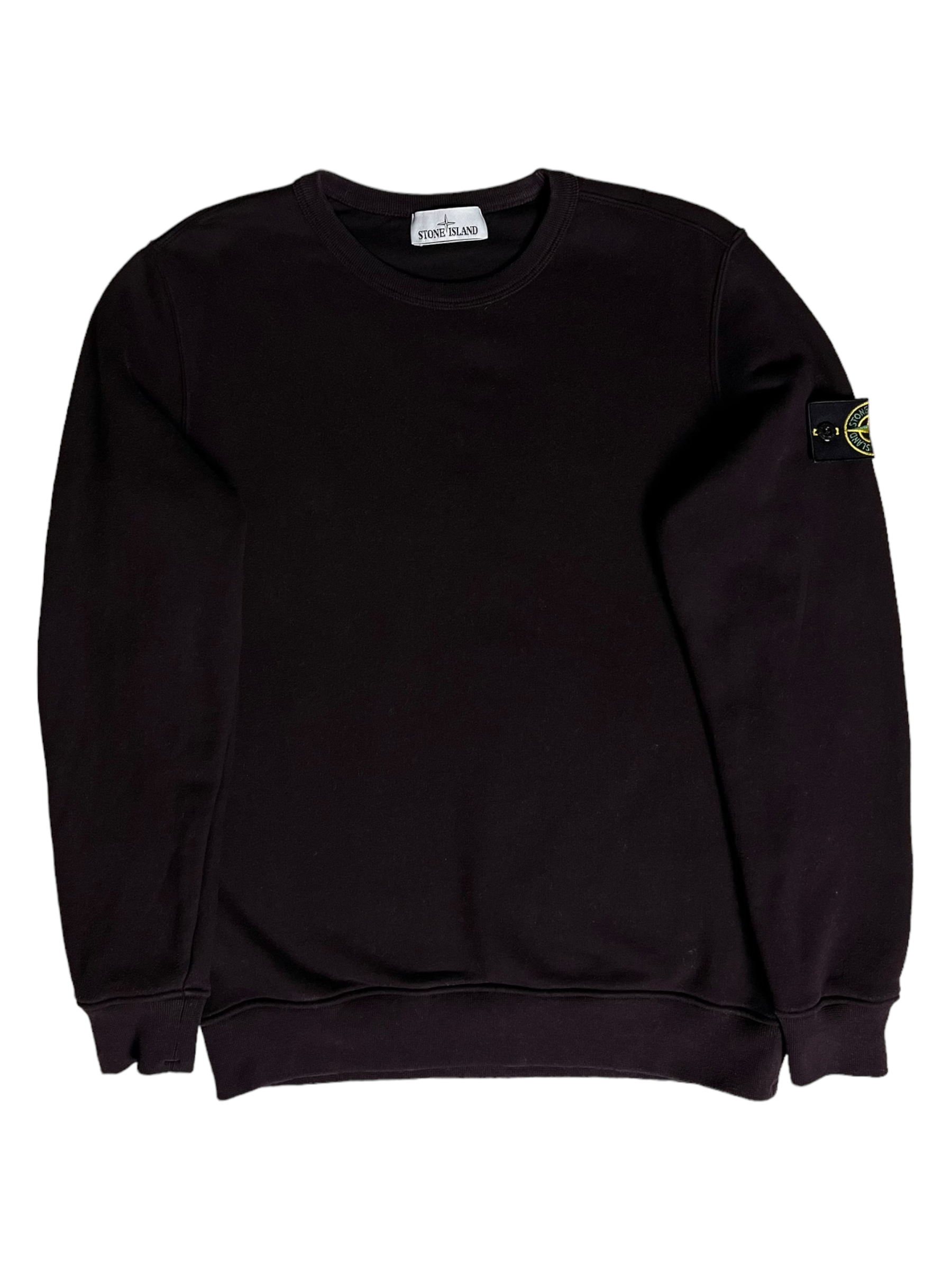 Pull Stone Island bordeau taille M - Vue de face