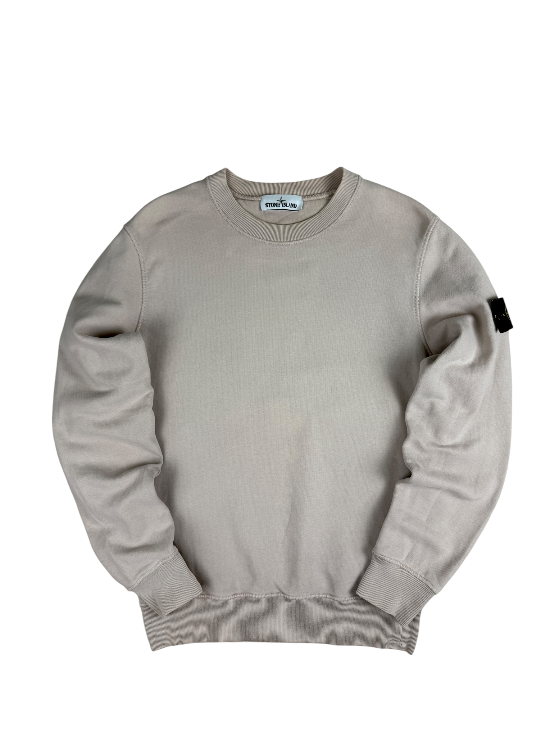 Pull Stone Island crème taille S - Vue de face