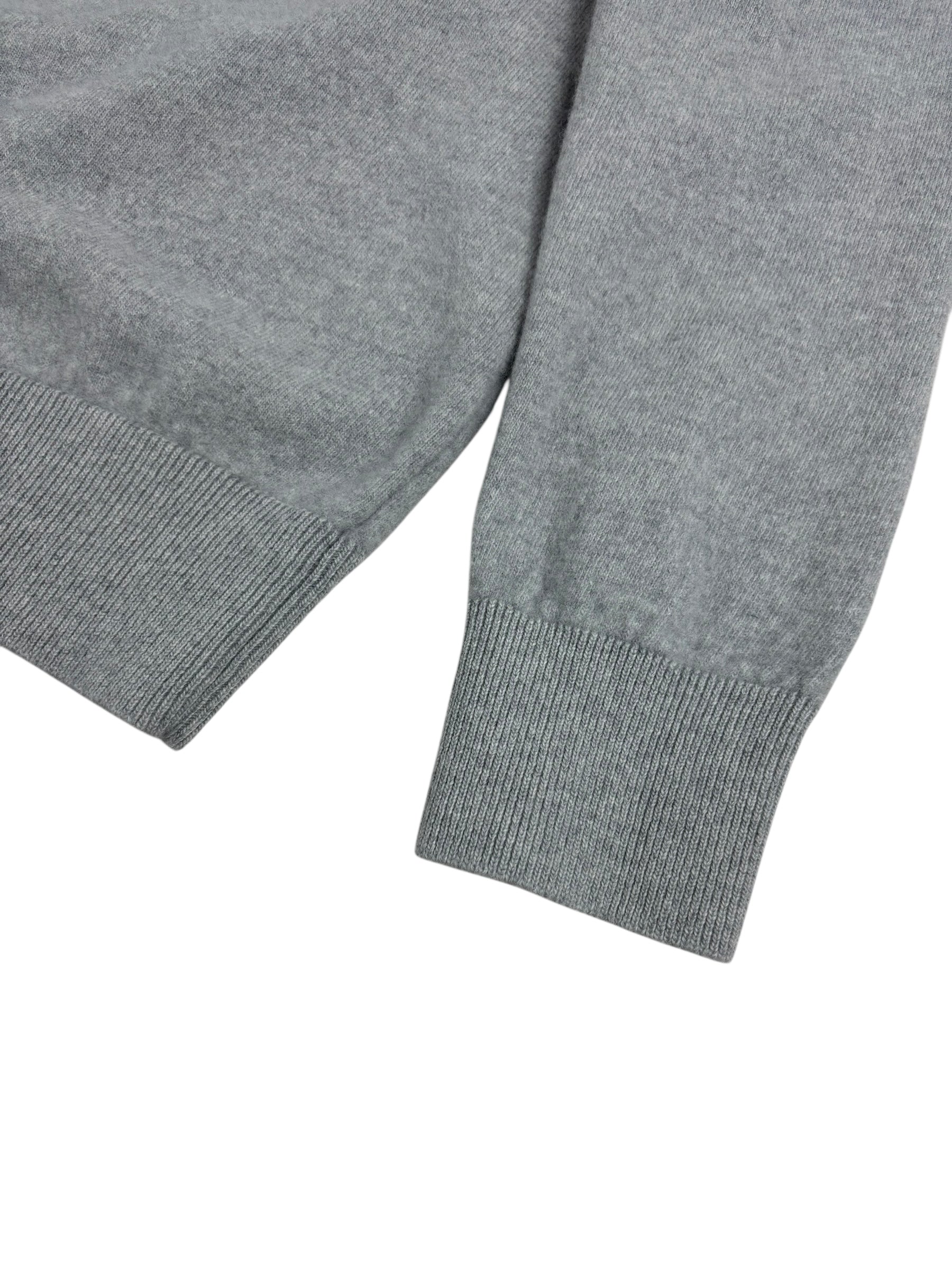 Pull Stone Island gris taille M - Détail