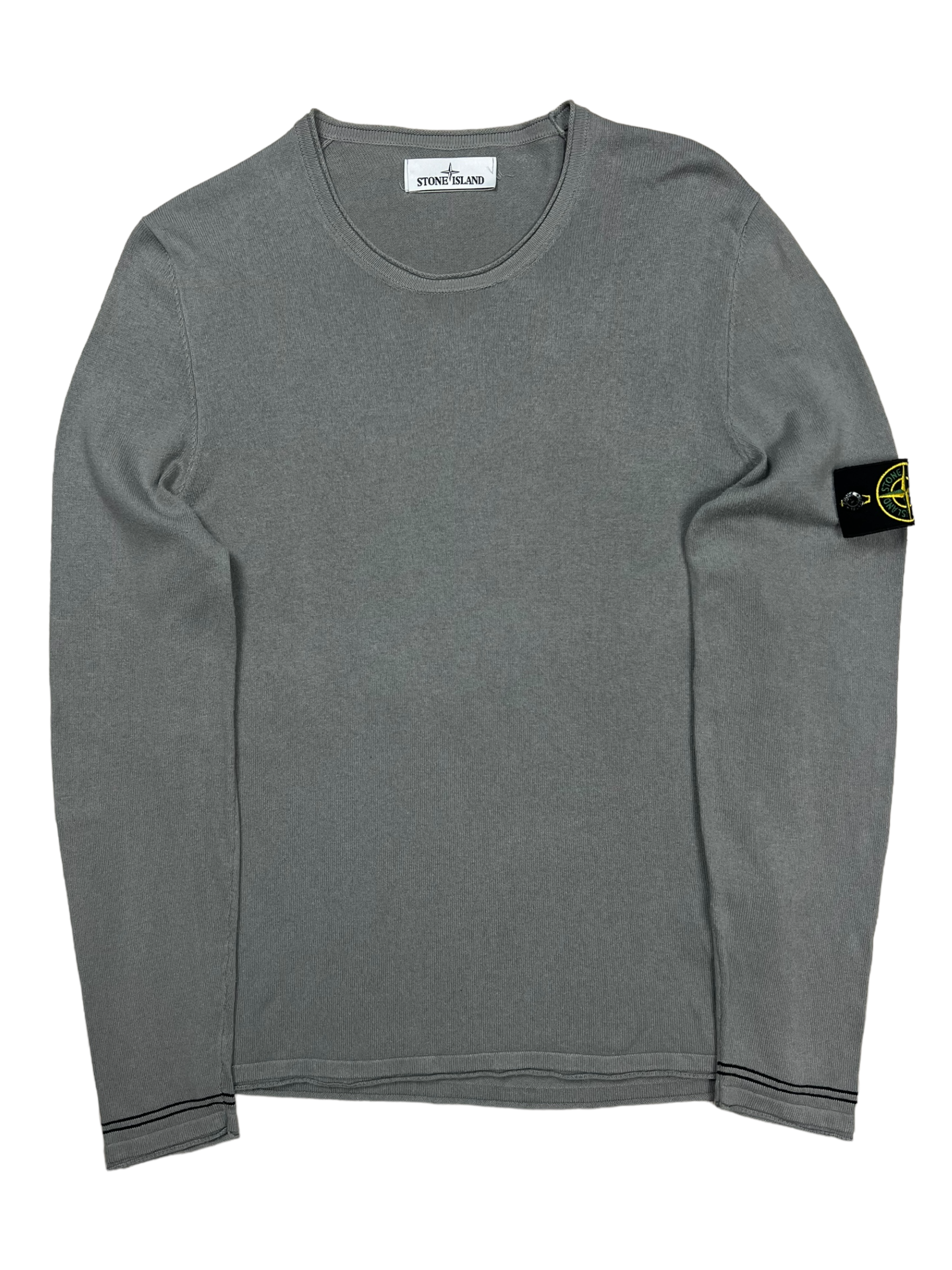 Pull Stone Island gris taille M - Vue de face