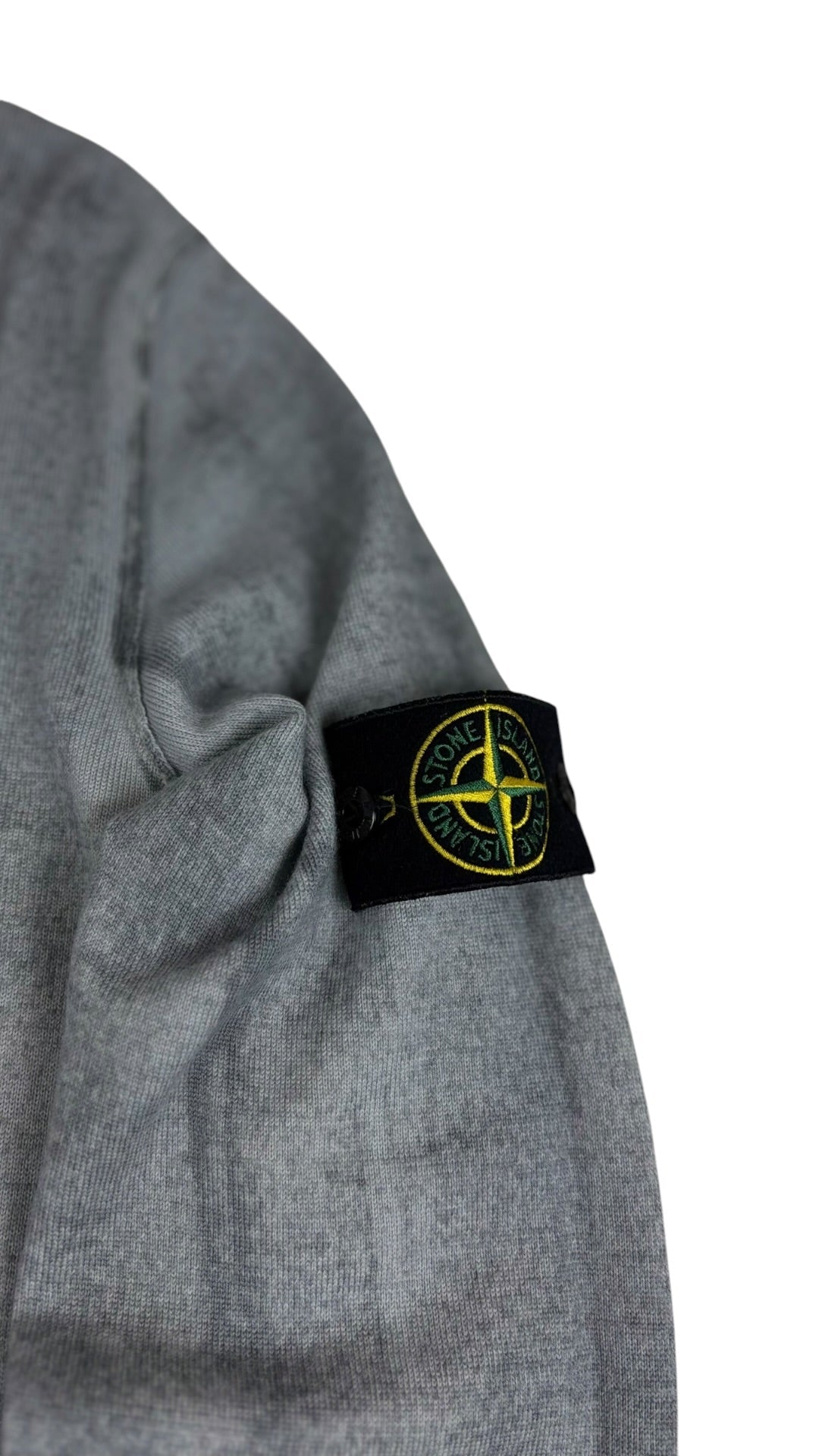 Pull Stone Island gris taille S - Vue de dos
