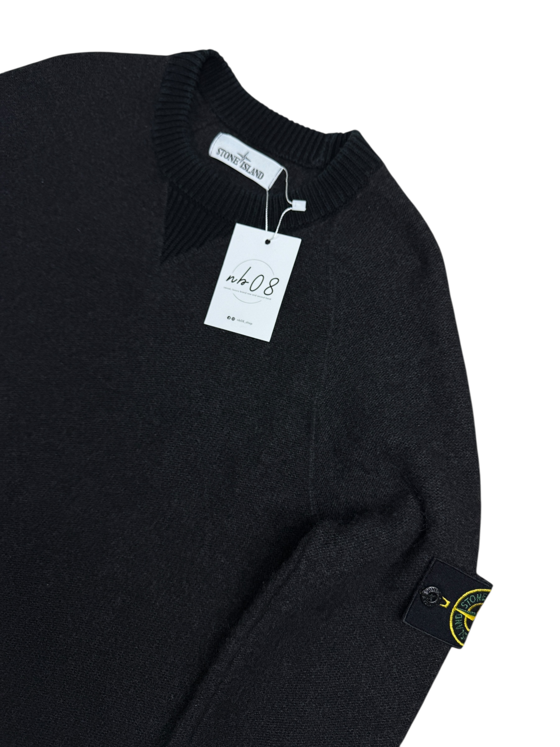 Pull Stone Island gris taille S - Vue de dos