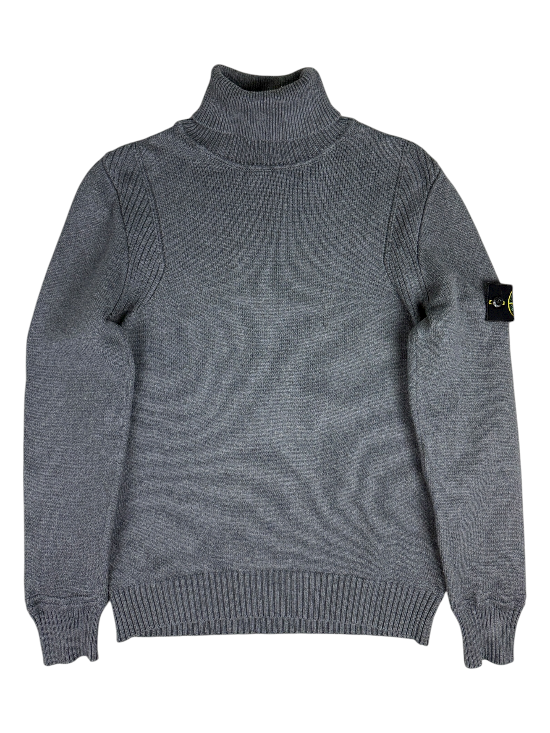 Pull Stone Island gris taille S - Vue de face