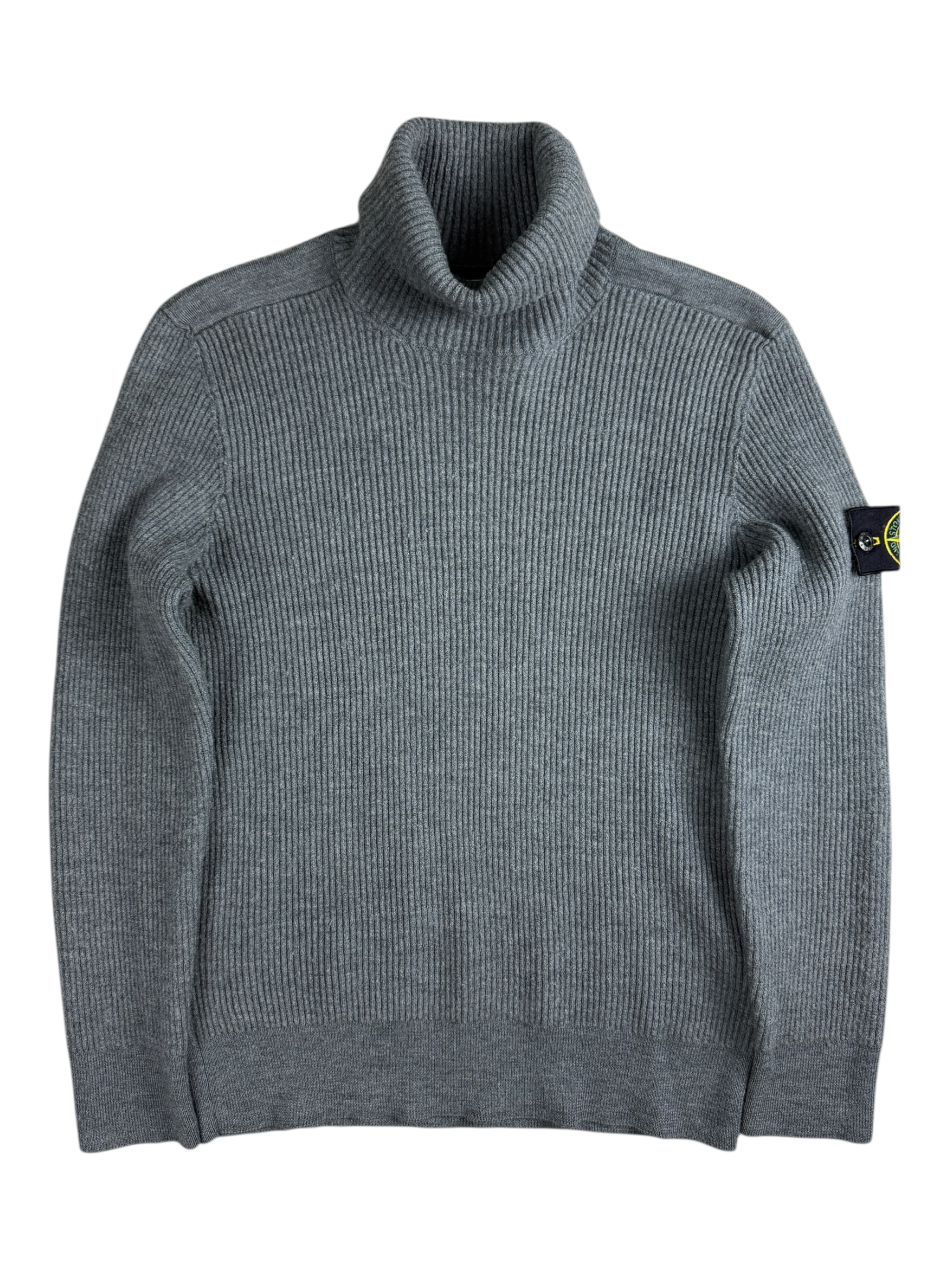 Pull Stone Island gris taille S - Vue de face
