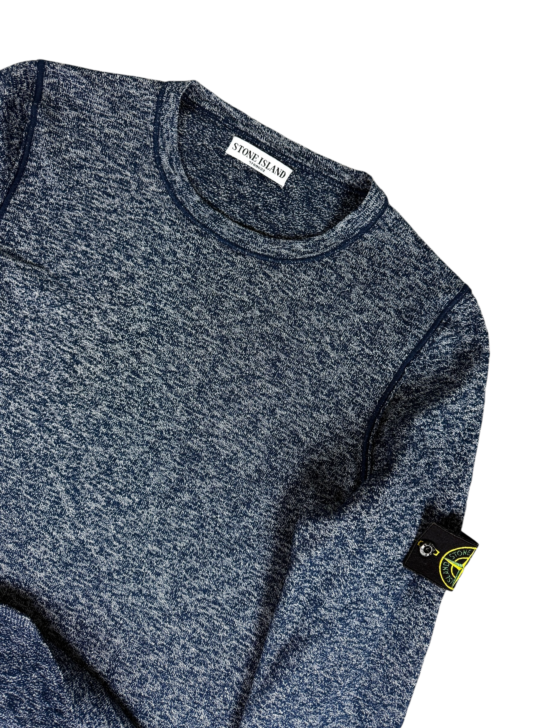 Pull Stone Island marine taille L - Détail
