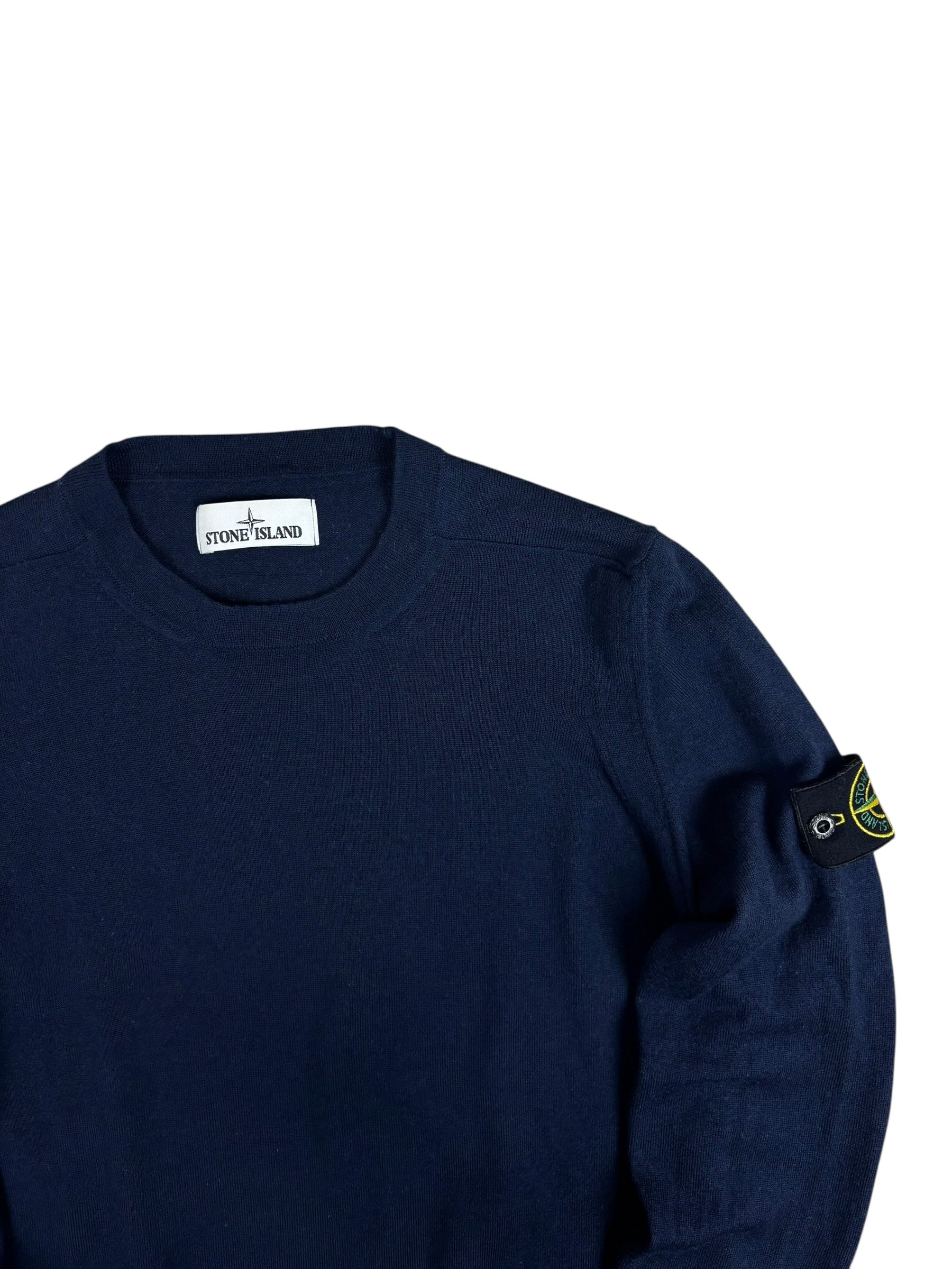 Pull Stone Island marine taille M - Vue de dos