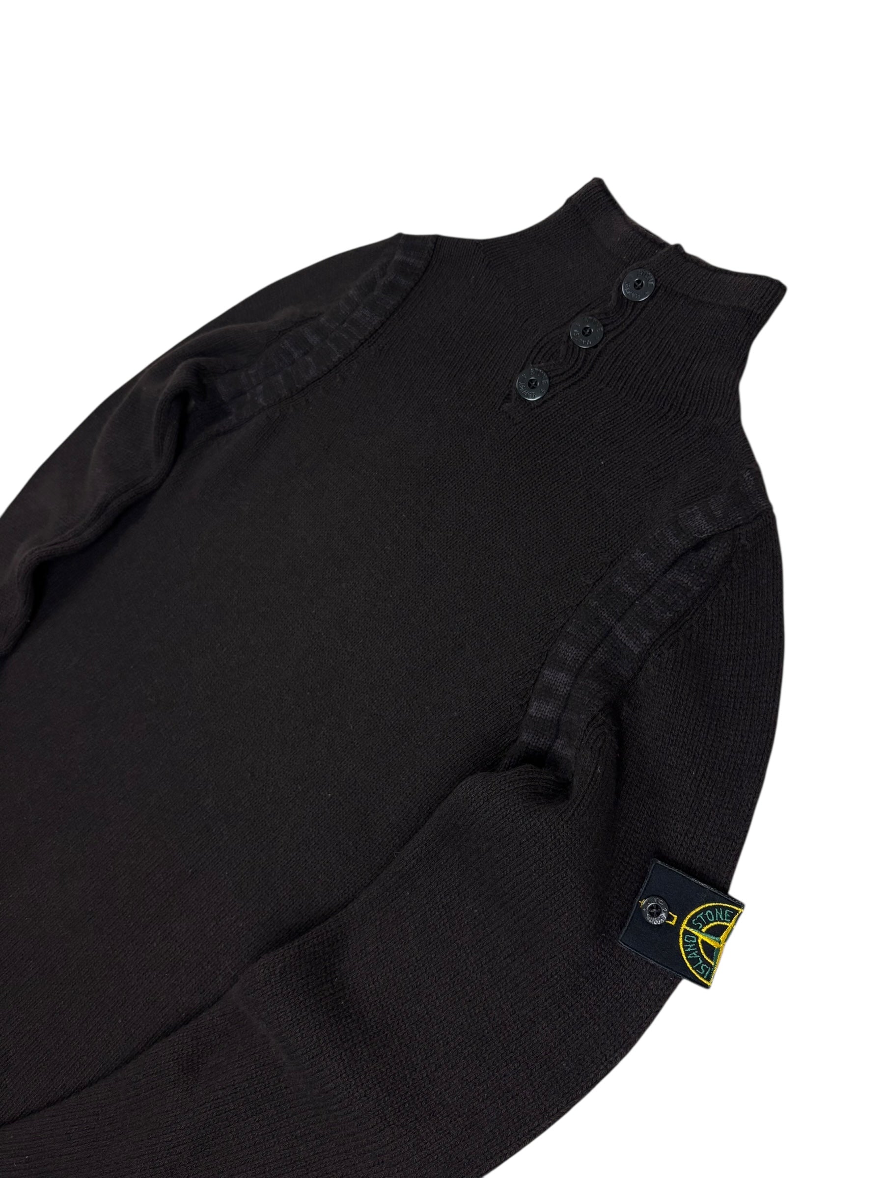 Pull Stone Island marron taille M - Vue de dos