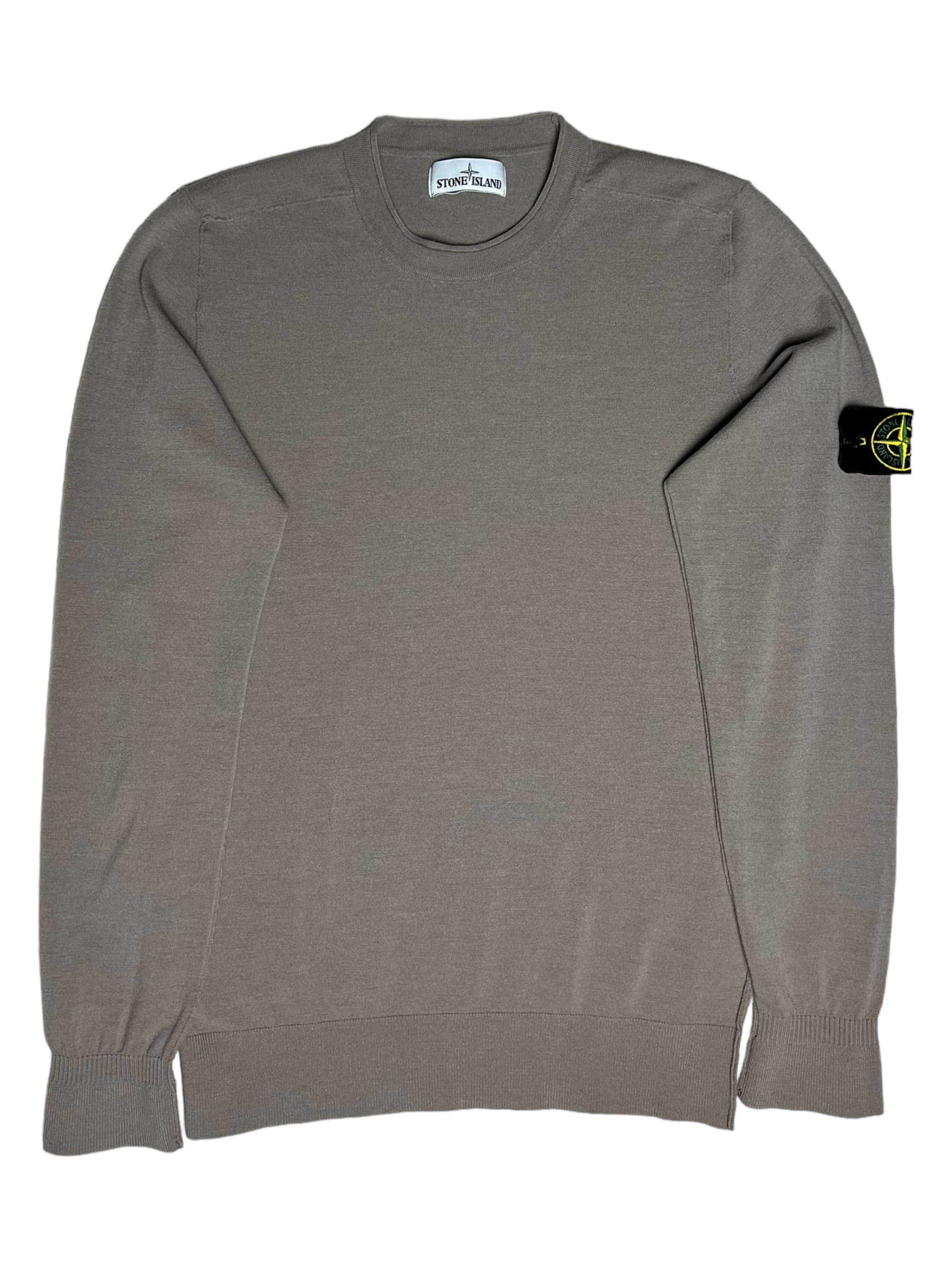 Pull Stone Island marron taille S - Vue de face