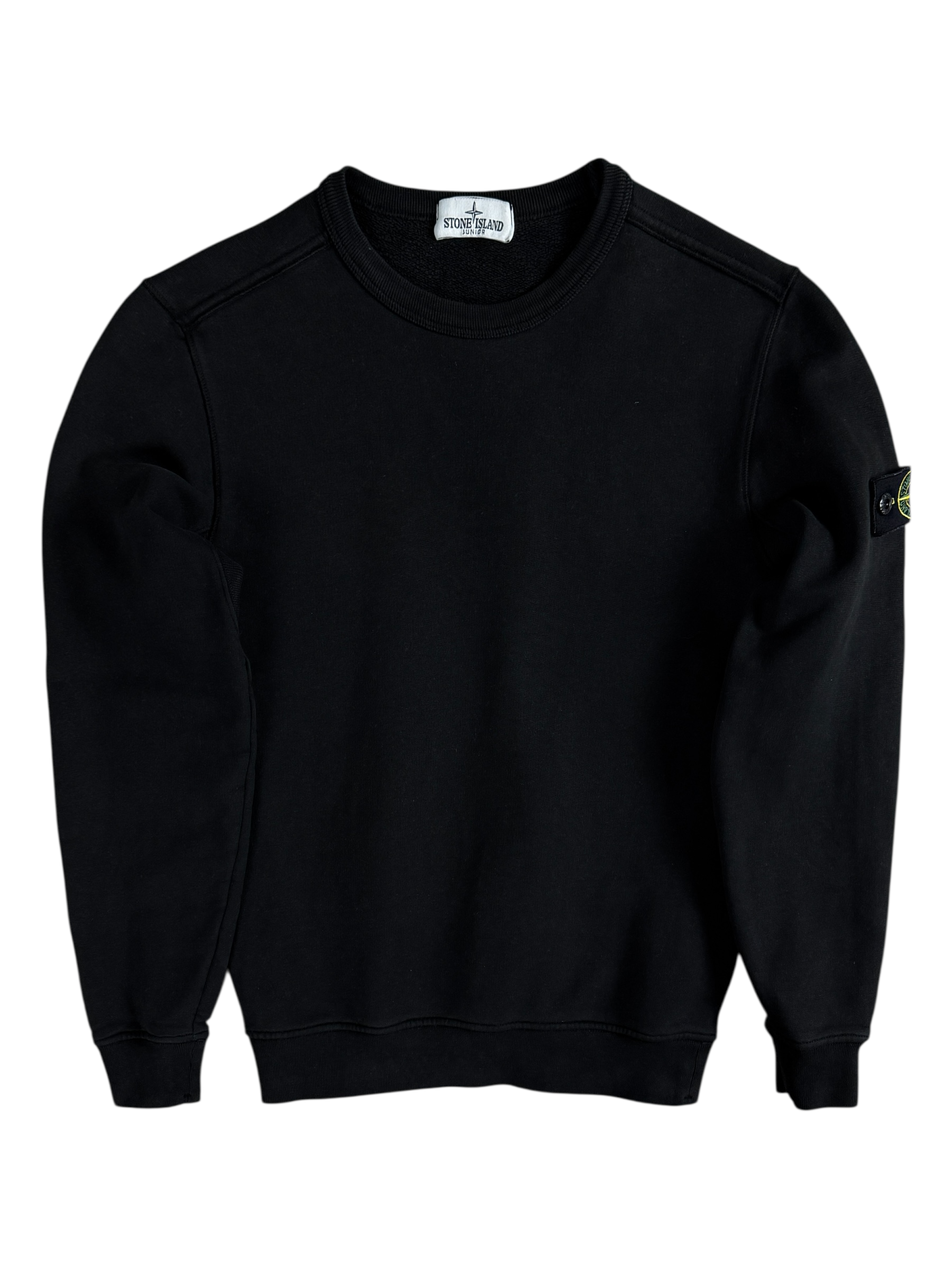 Pull Stone Island noir taille 12 ans - Vue de face