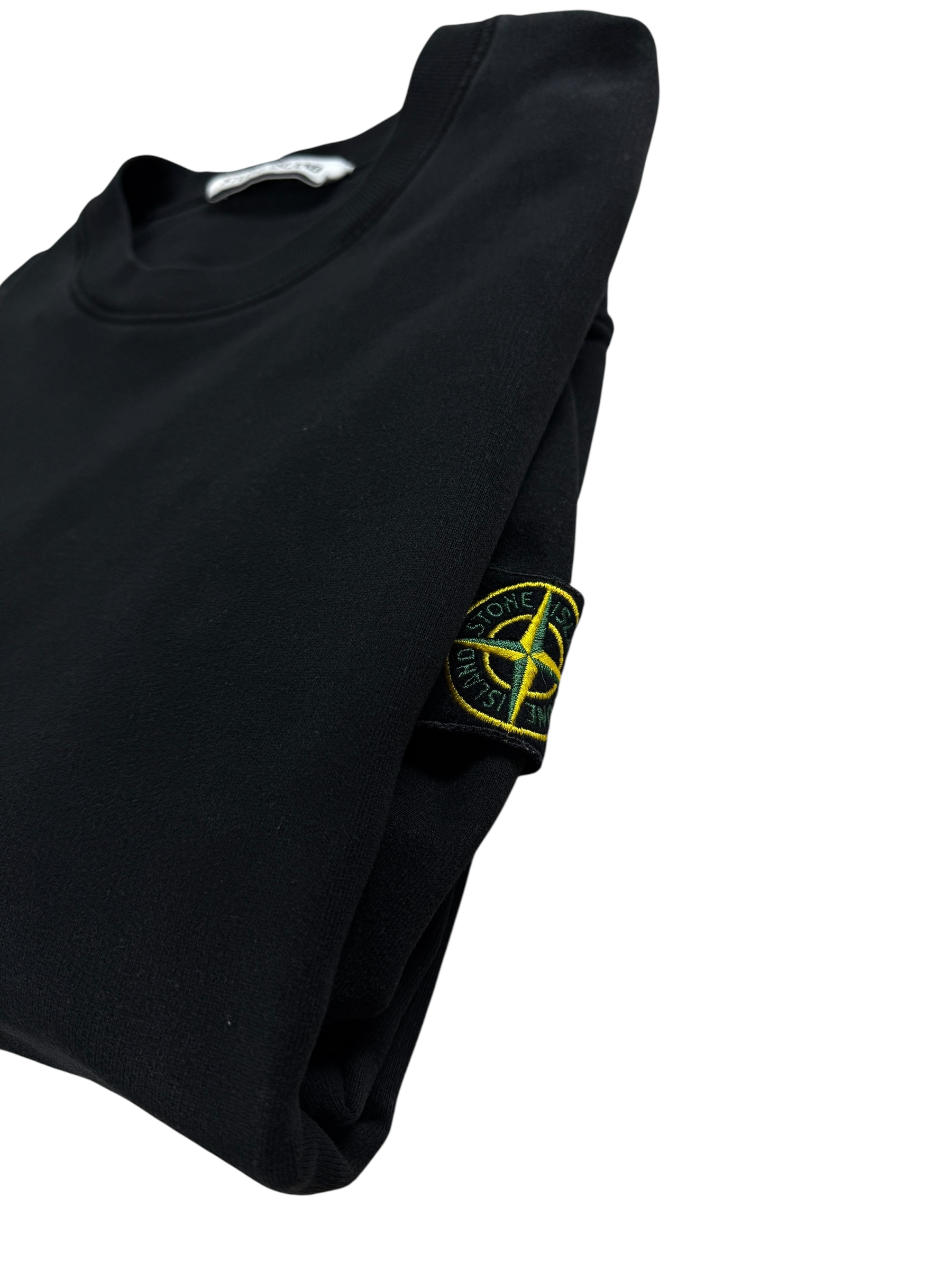 Pull Stone Island noir taille L - Détail