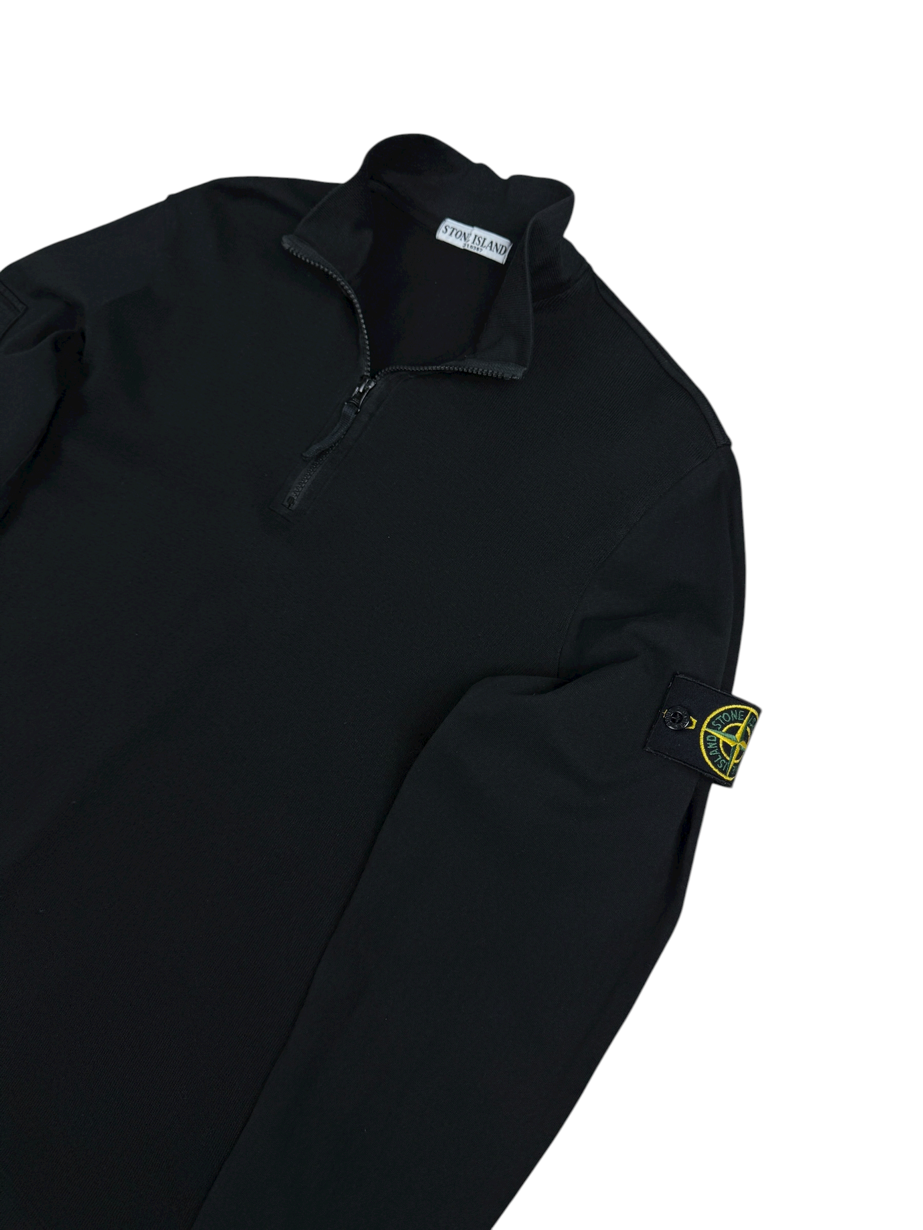 Pull Stone Island noir taille L - Vue de dos