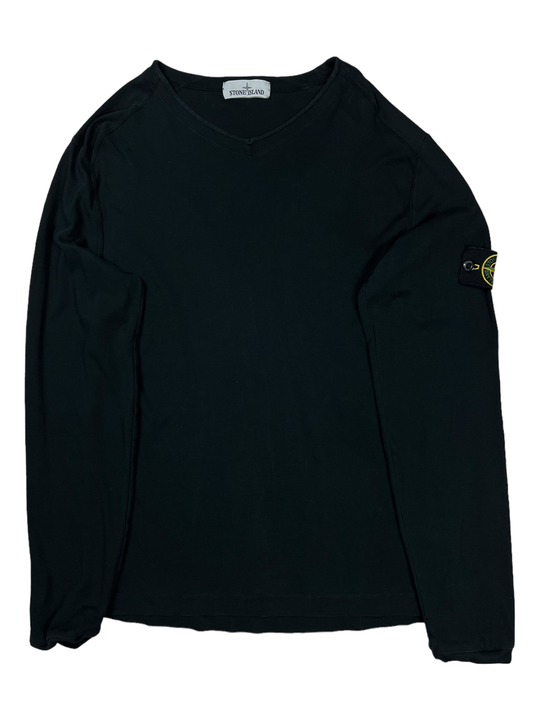 Pull Stone Island noir taille L - Vue de face
