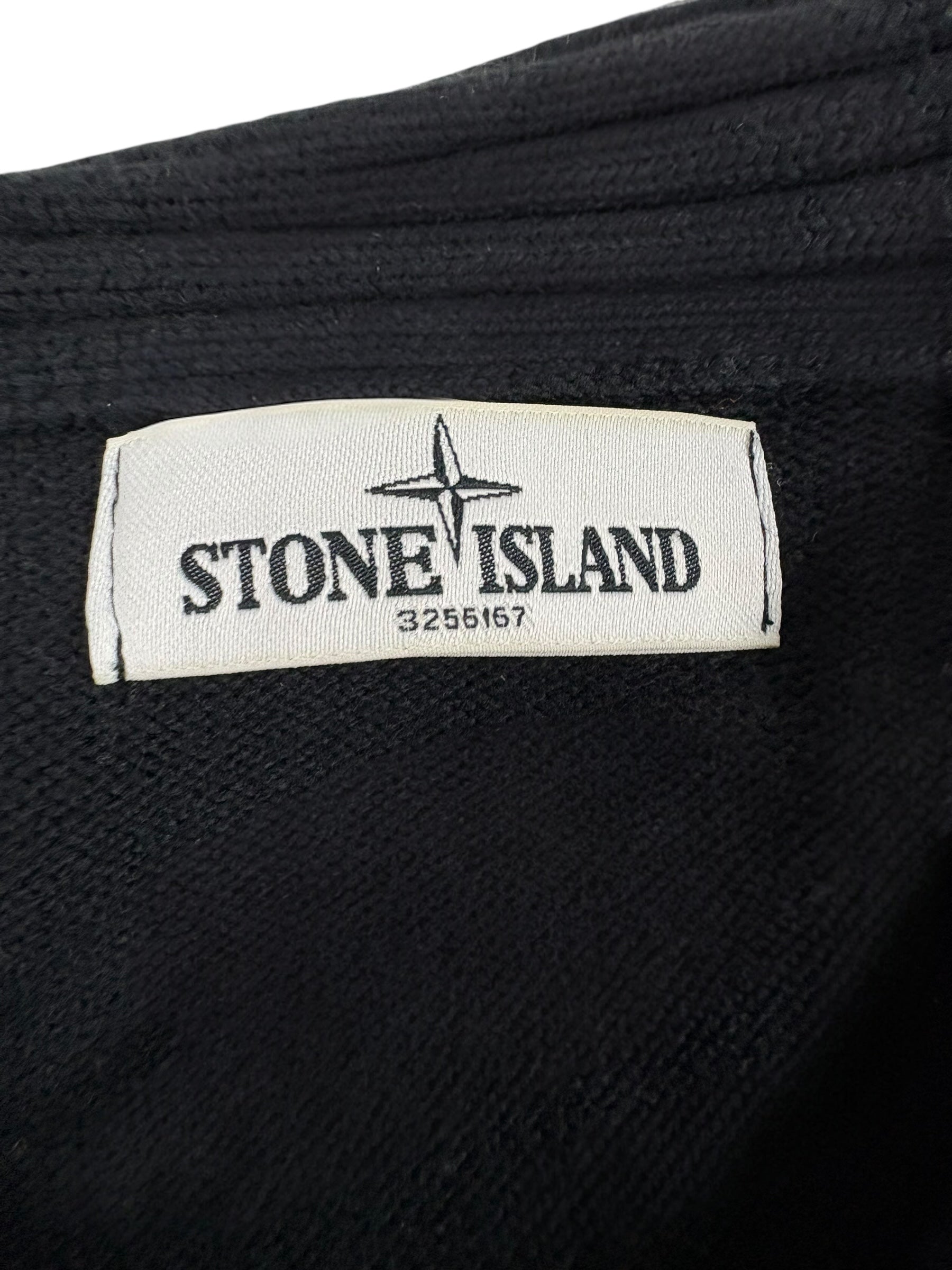 Pull Stone Island noir taille M - Détail