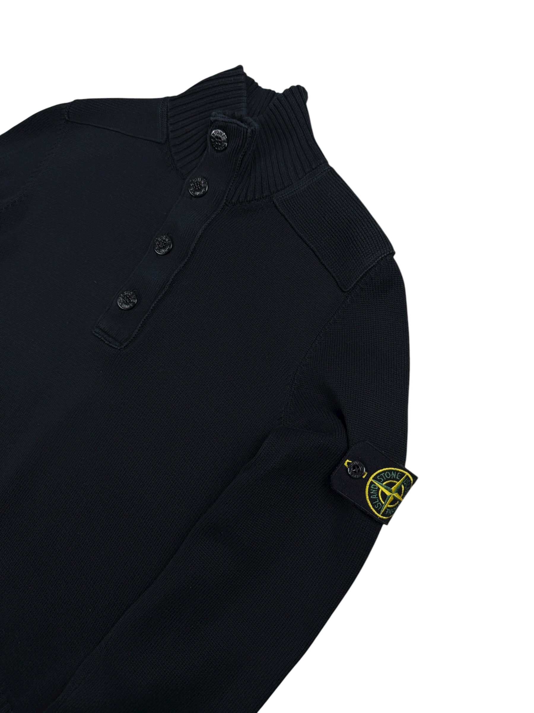 Pull Stone Island noir taille M - Vue de dos