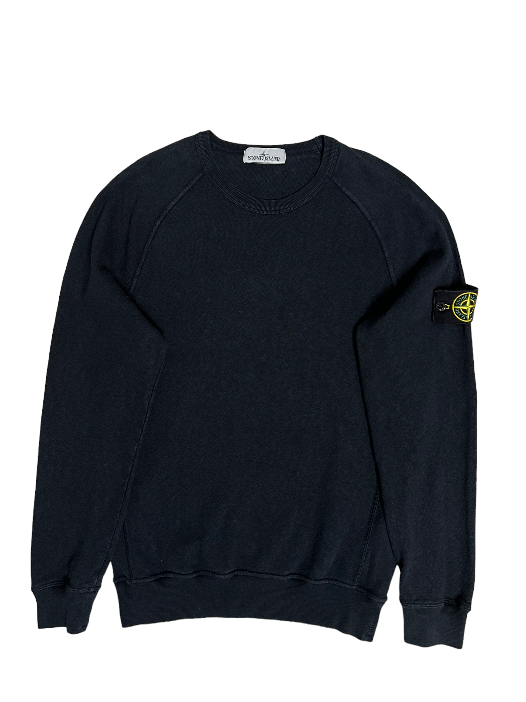 Pull Stone Island noir taille S - Vue de face