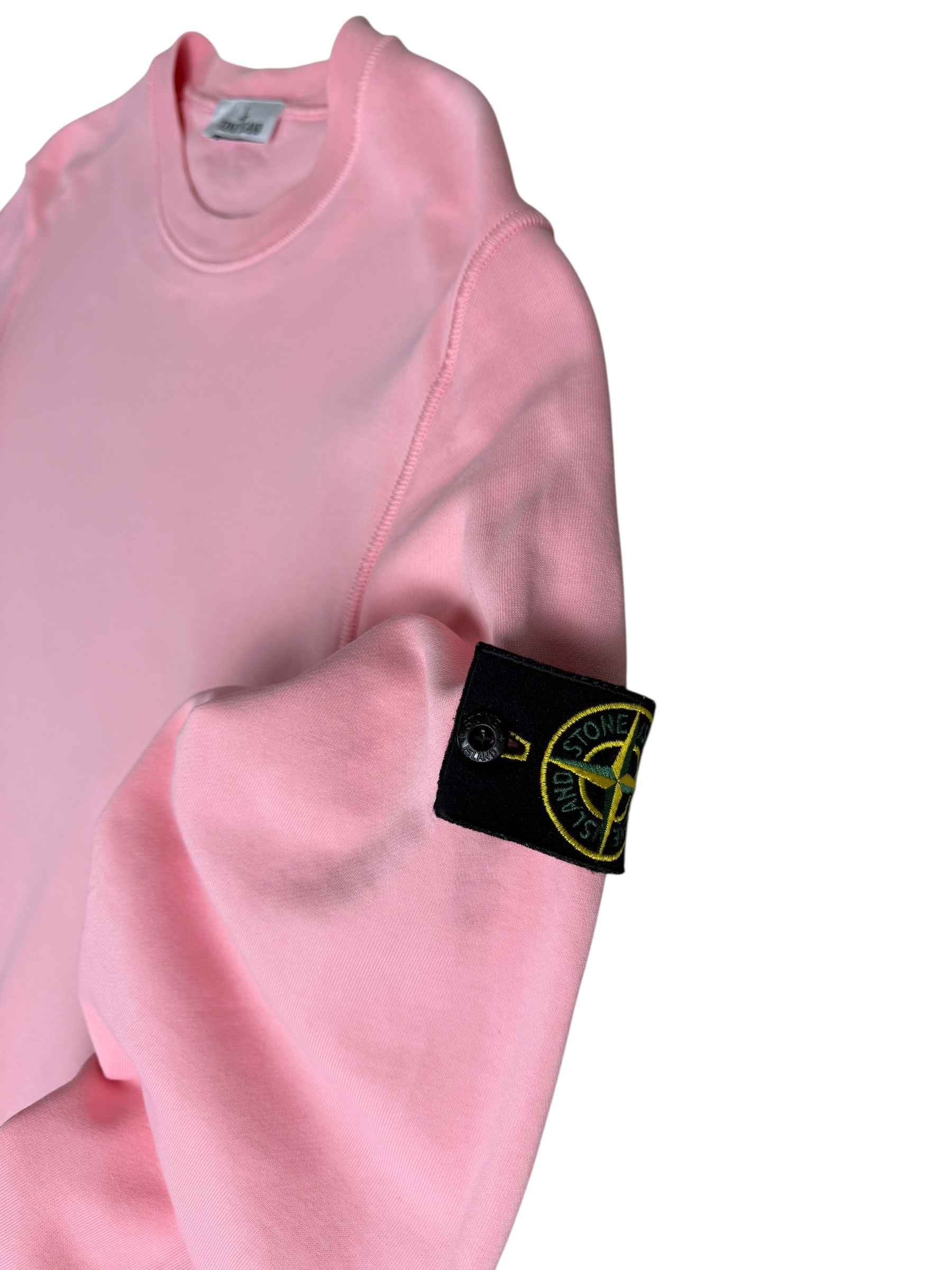Pull Stone Island rose taille L - Détail