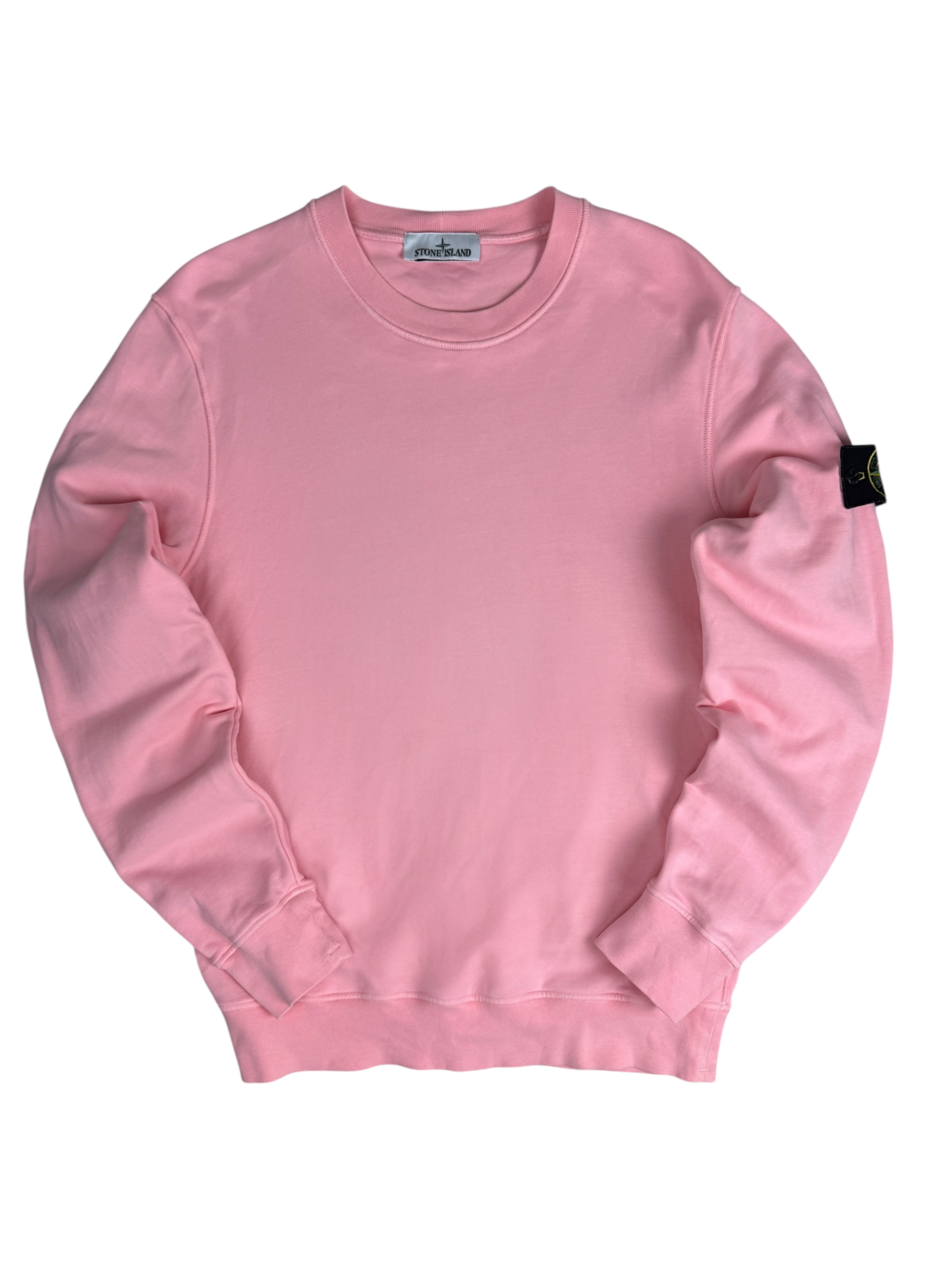 Pull Stone Island rose taille L - Vue de face