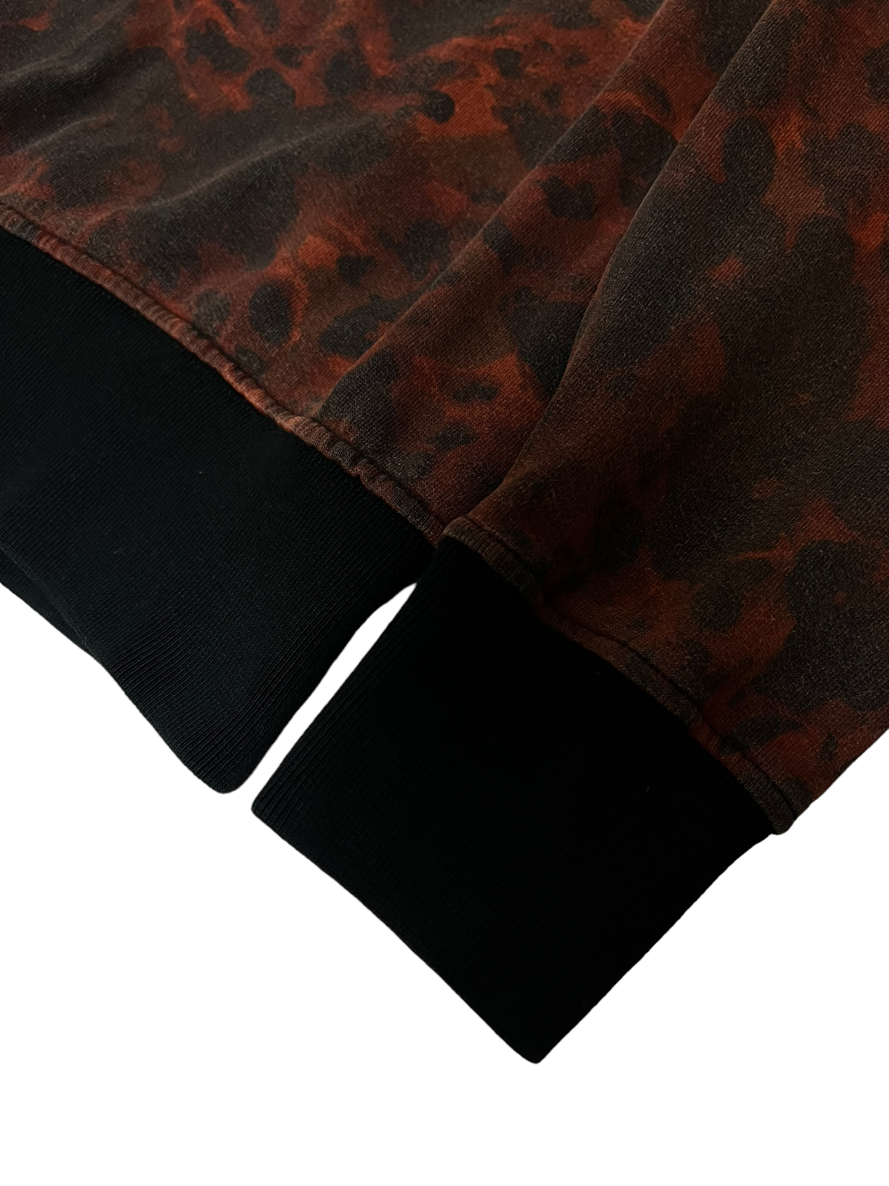 Pull Stone Island rouge taille M - Détail
