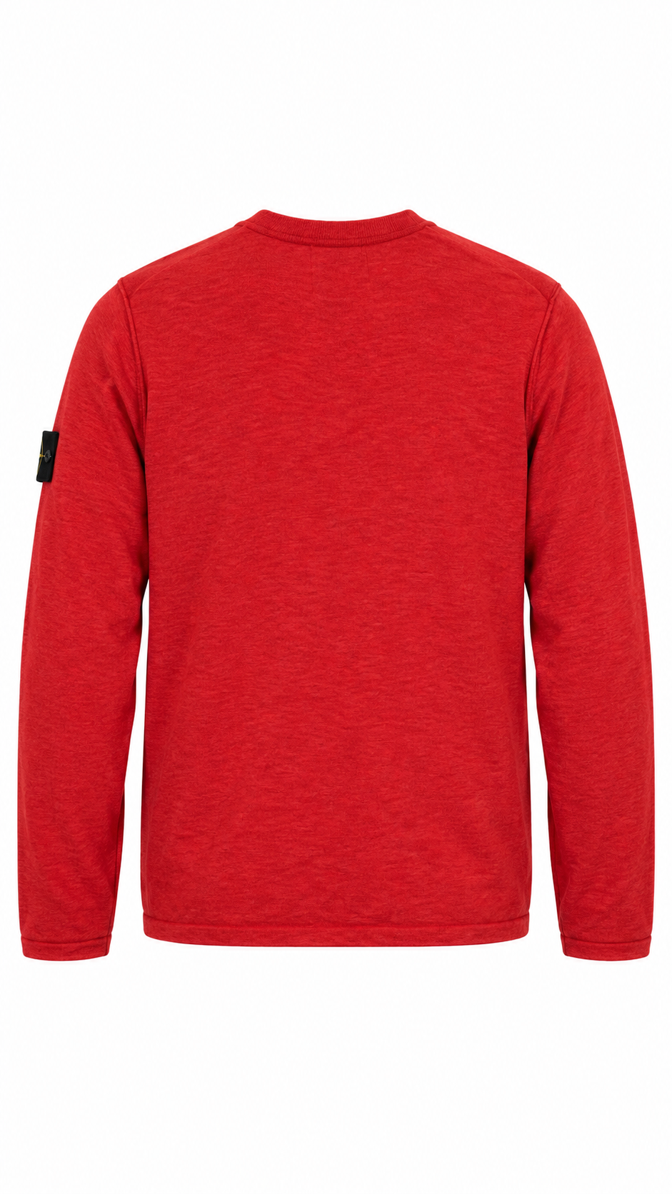 Pull Stone Island rouge, vue de dos — vue 2